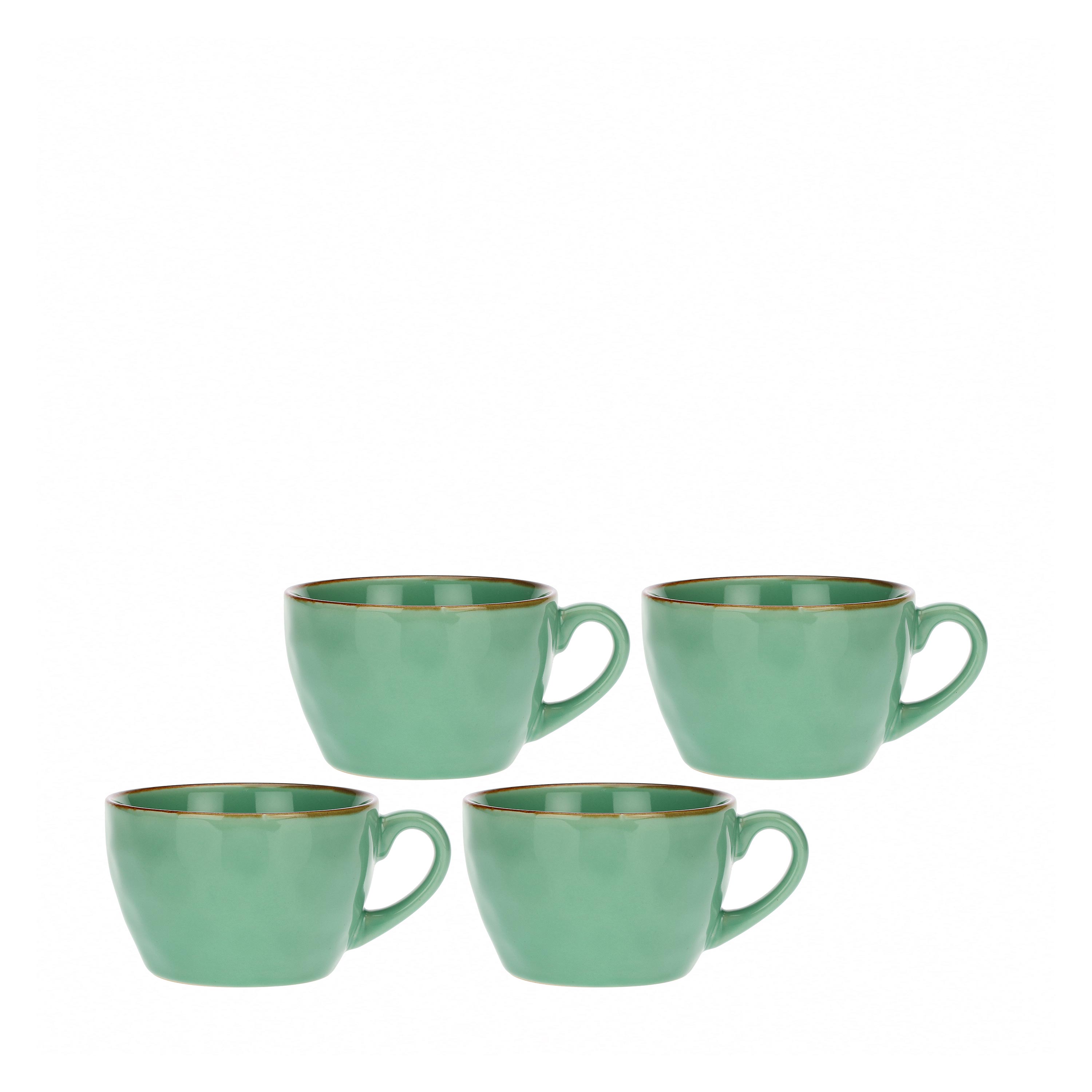 Set da 4, Tazza Colazione, Concerto - Gres, 420 cc