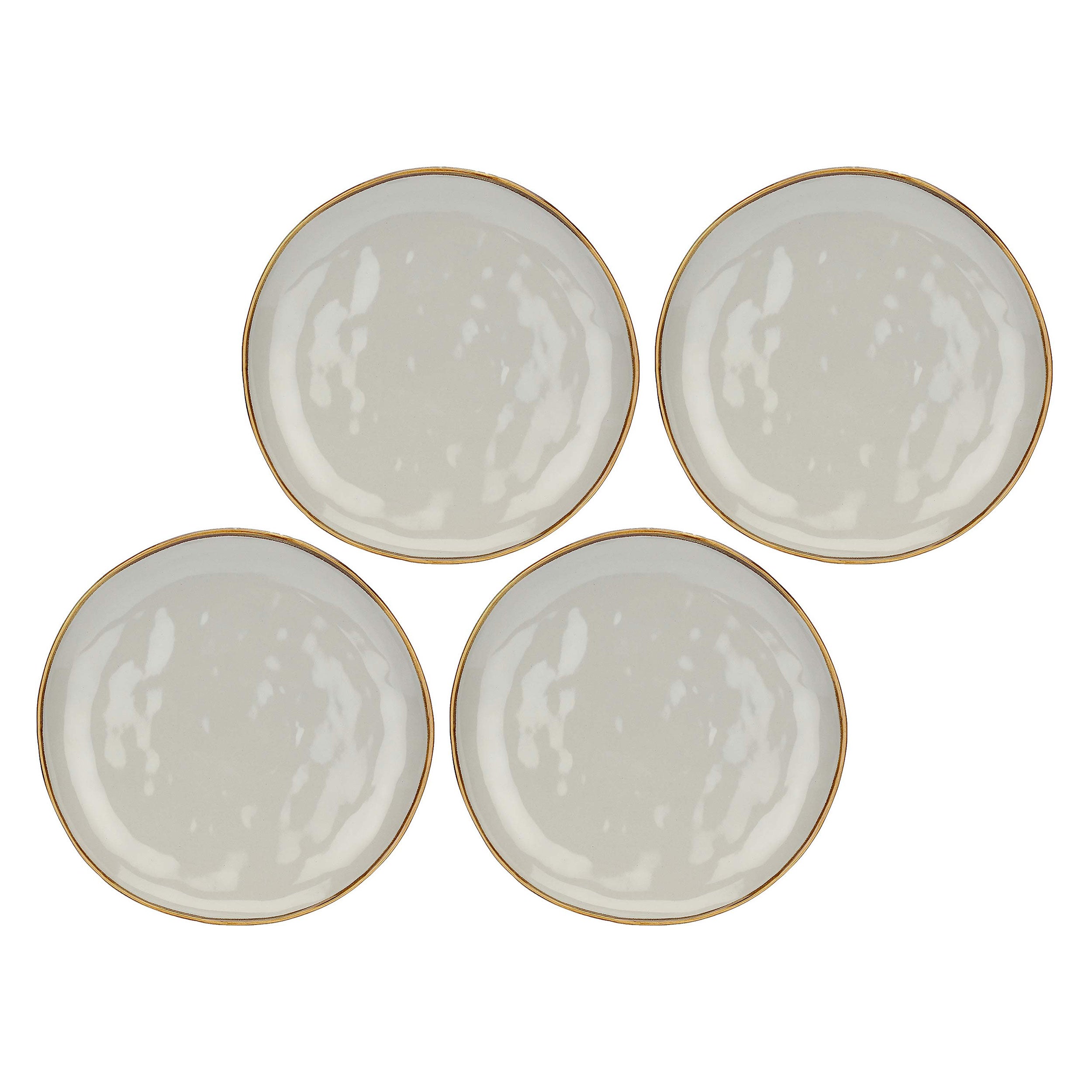 Set da 4, Piatto Piano, Concerto - Gres, 27 cm