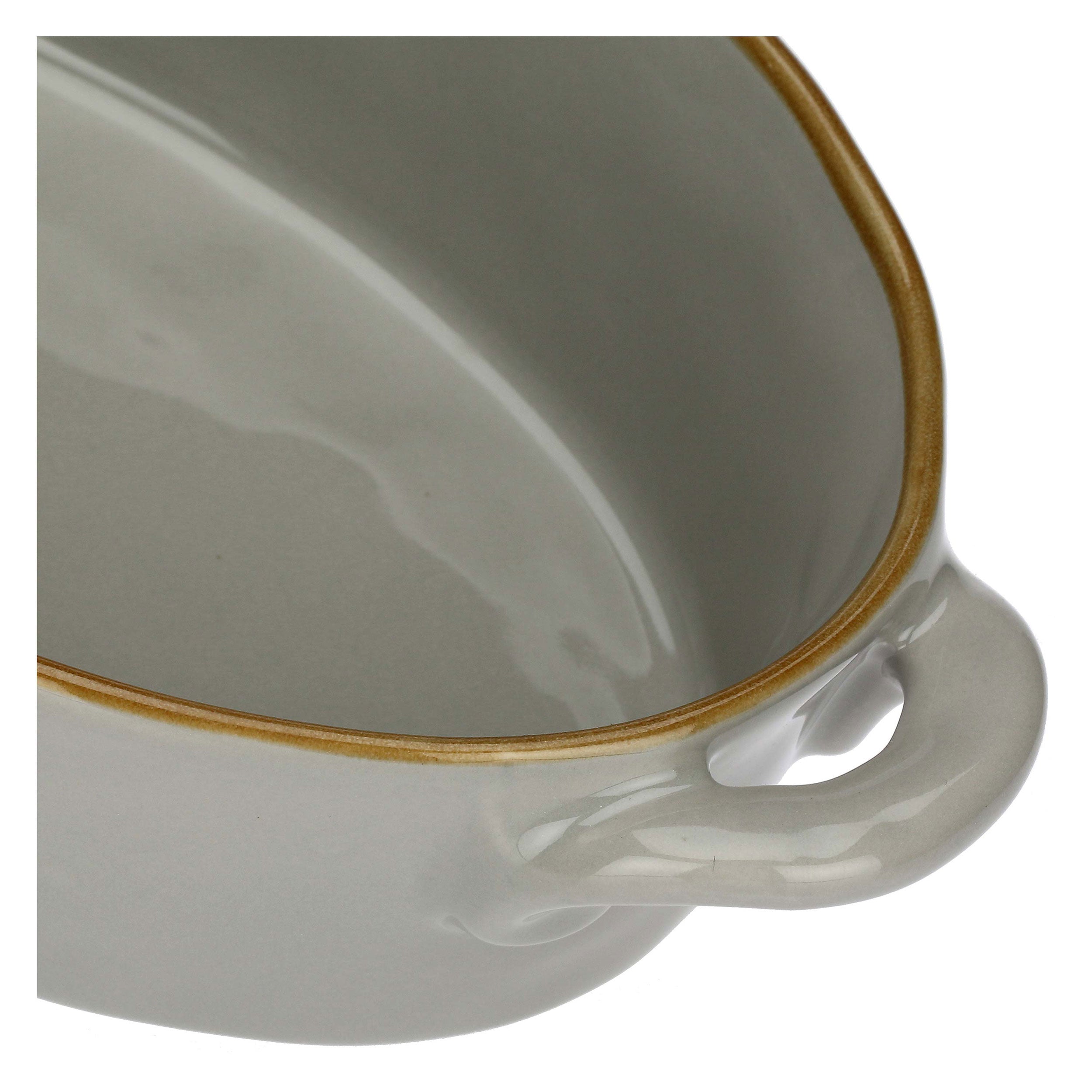 Teglia Ovale, Concerto - Gres, 31x17,3x7 cm