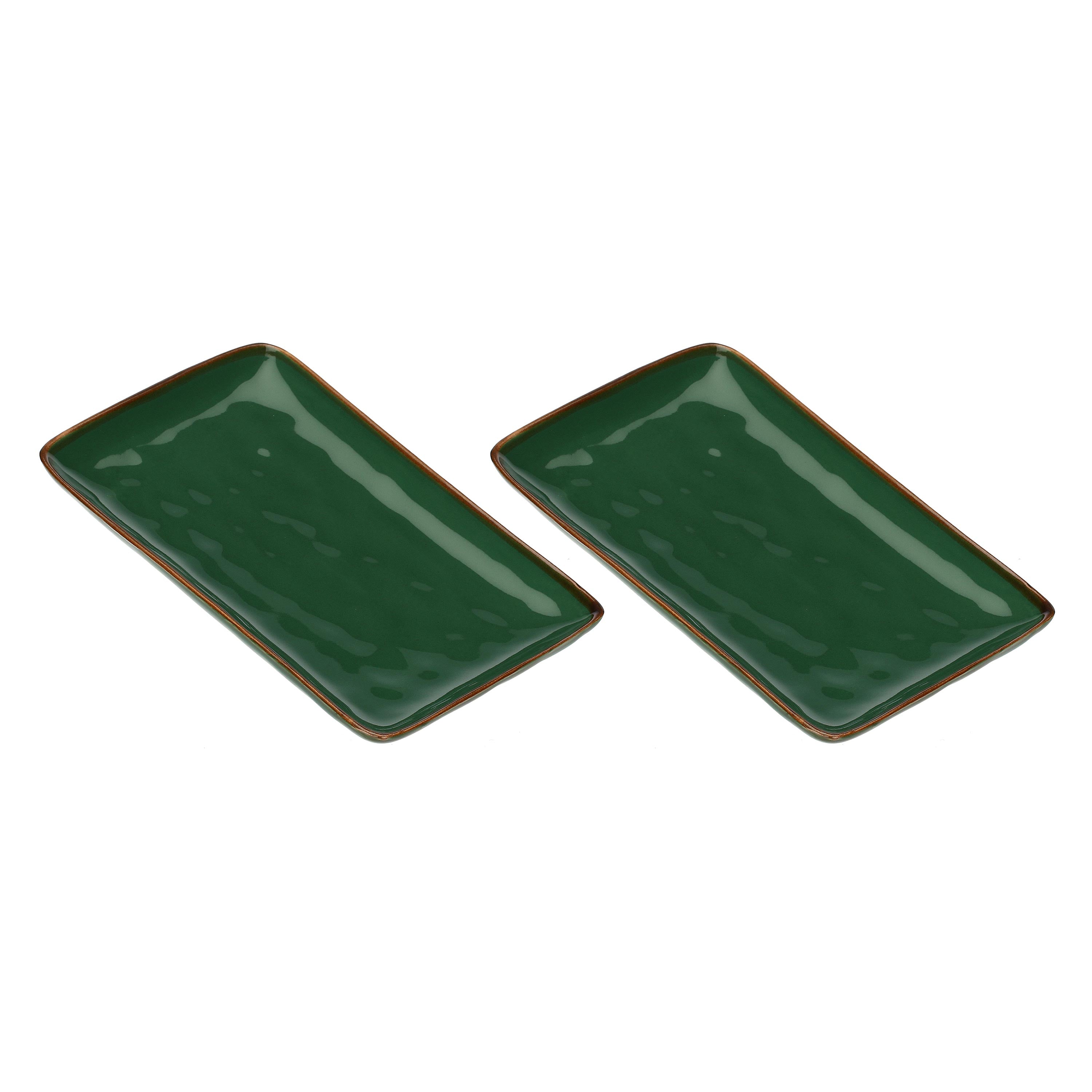 Set da 2, Vassoi Rettangolari, Concerto - Gres,  27x19 cm