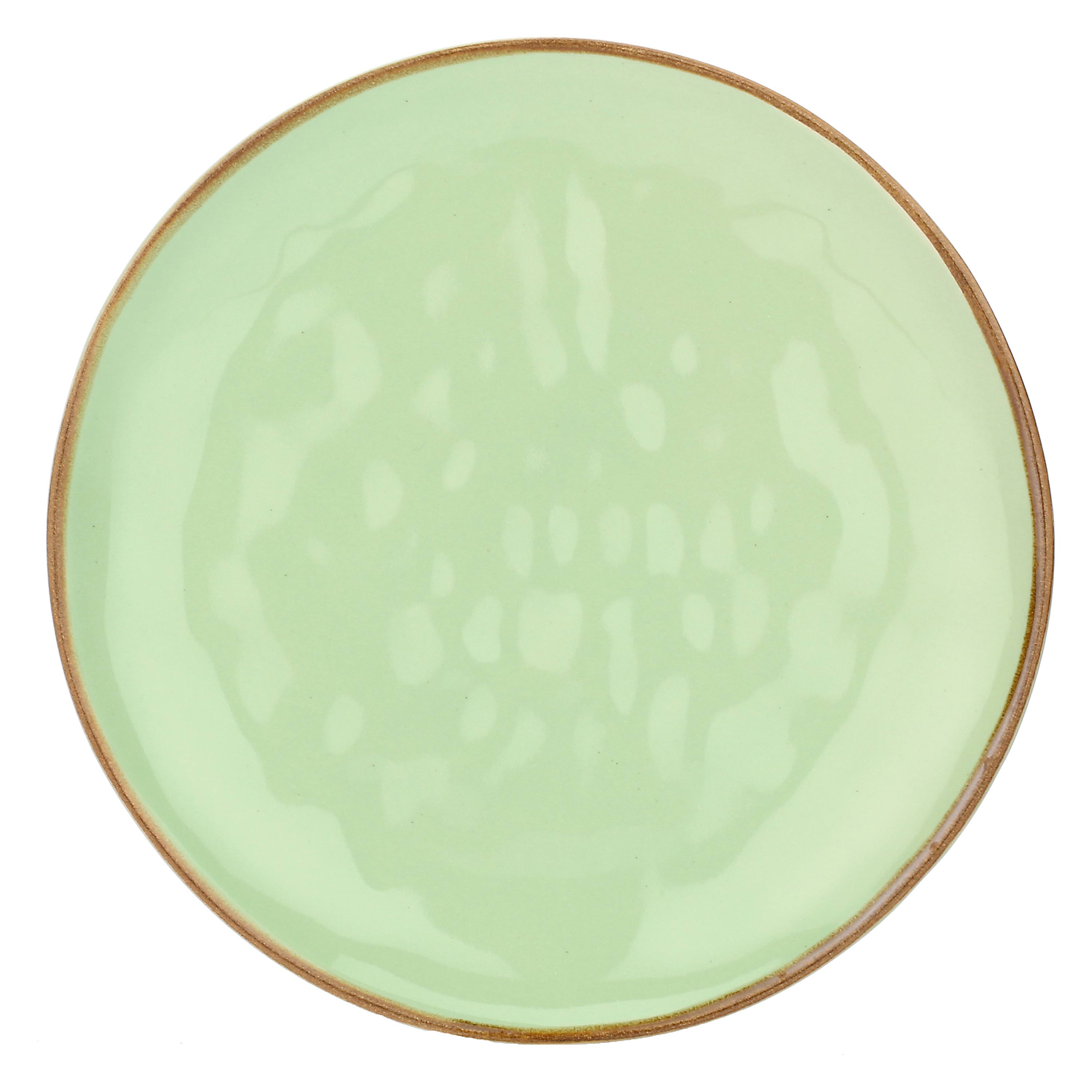 Set da 4, Te' Verde Piatto Frutta, Concerto - Gres, Ø 20 cm