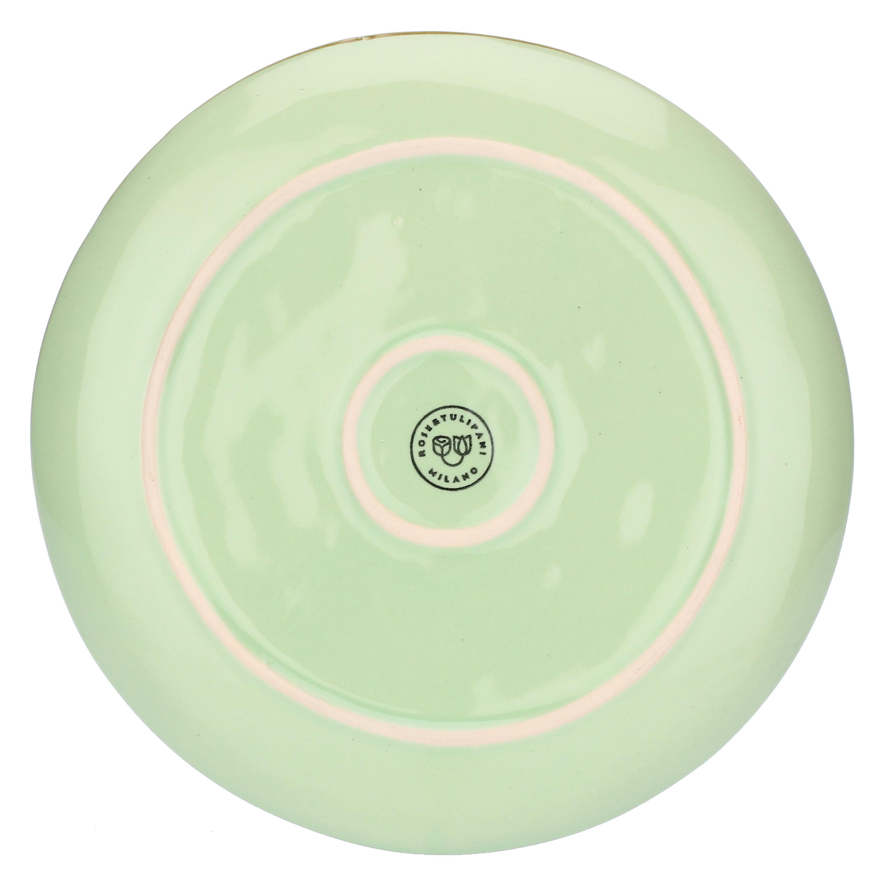 Set da 4, Te' Verde Piatto Frutta, Concerto - Gres, Ø 20 cm
