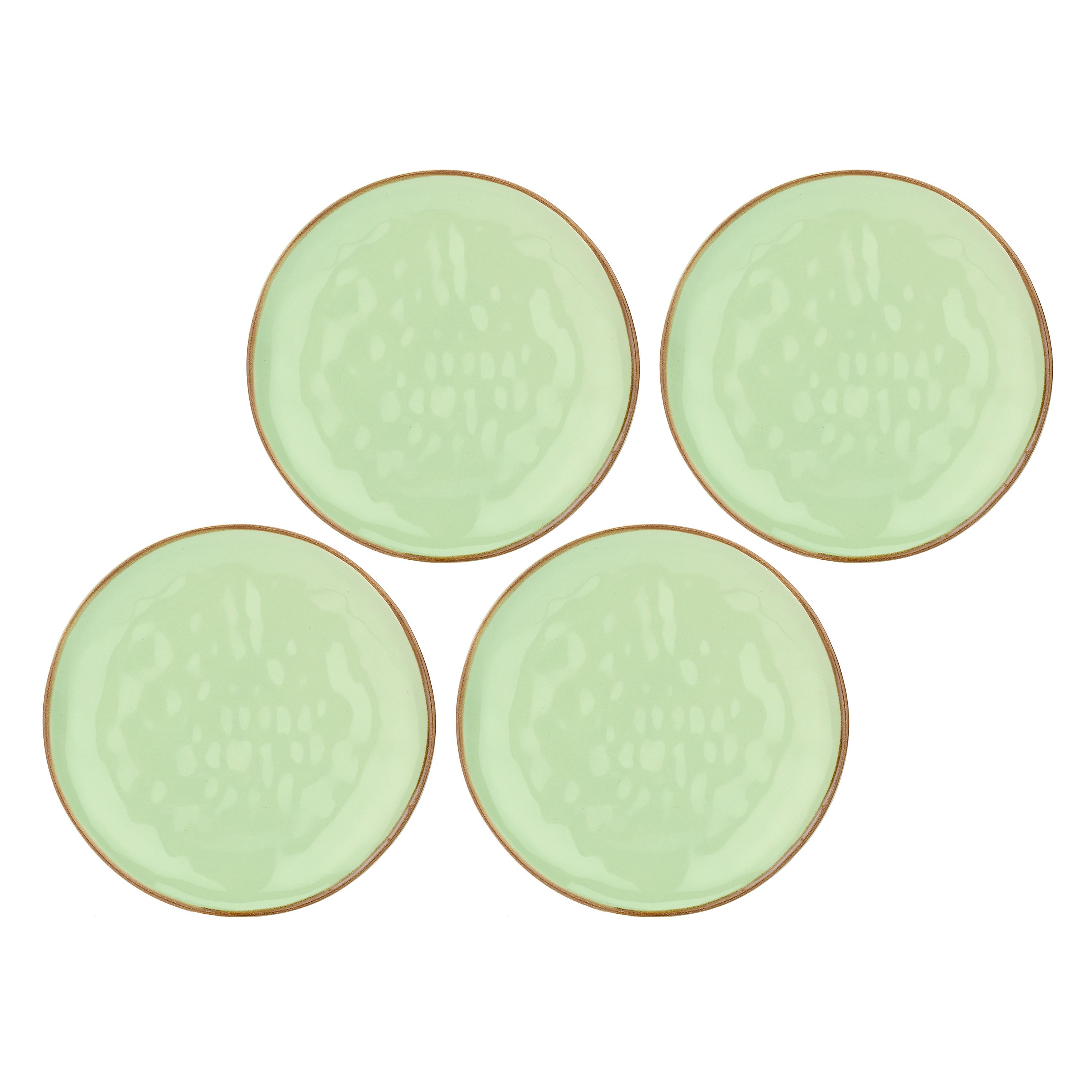 Set da 4, Te' Verde Piatto Frutta, Concerto - Gres, Ø 20 cm