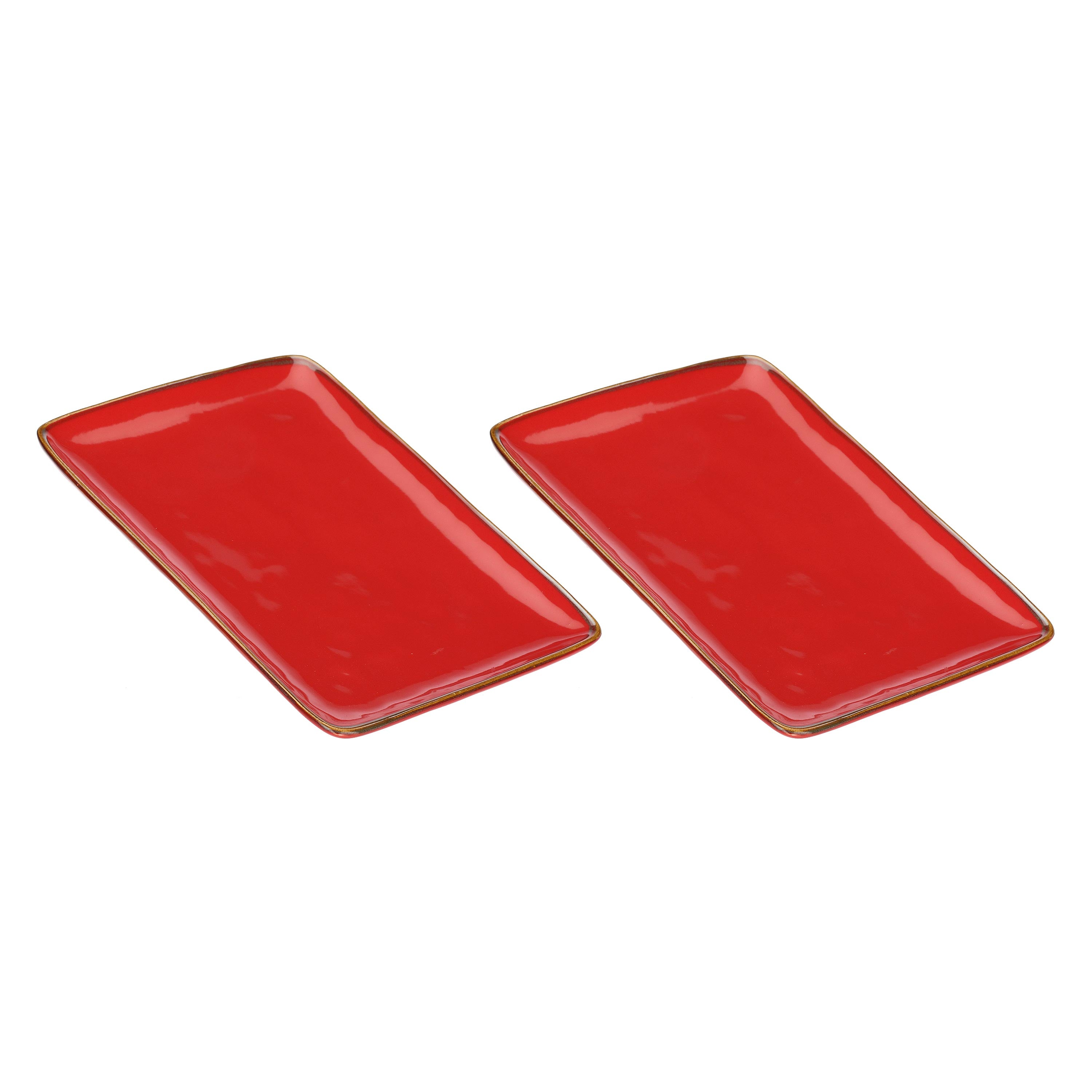 Set da 2, Vassoi Rettangolari, Concerto - Gres,  27x19 cm