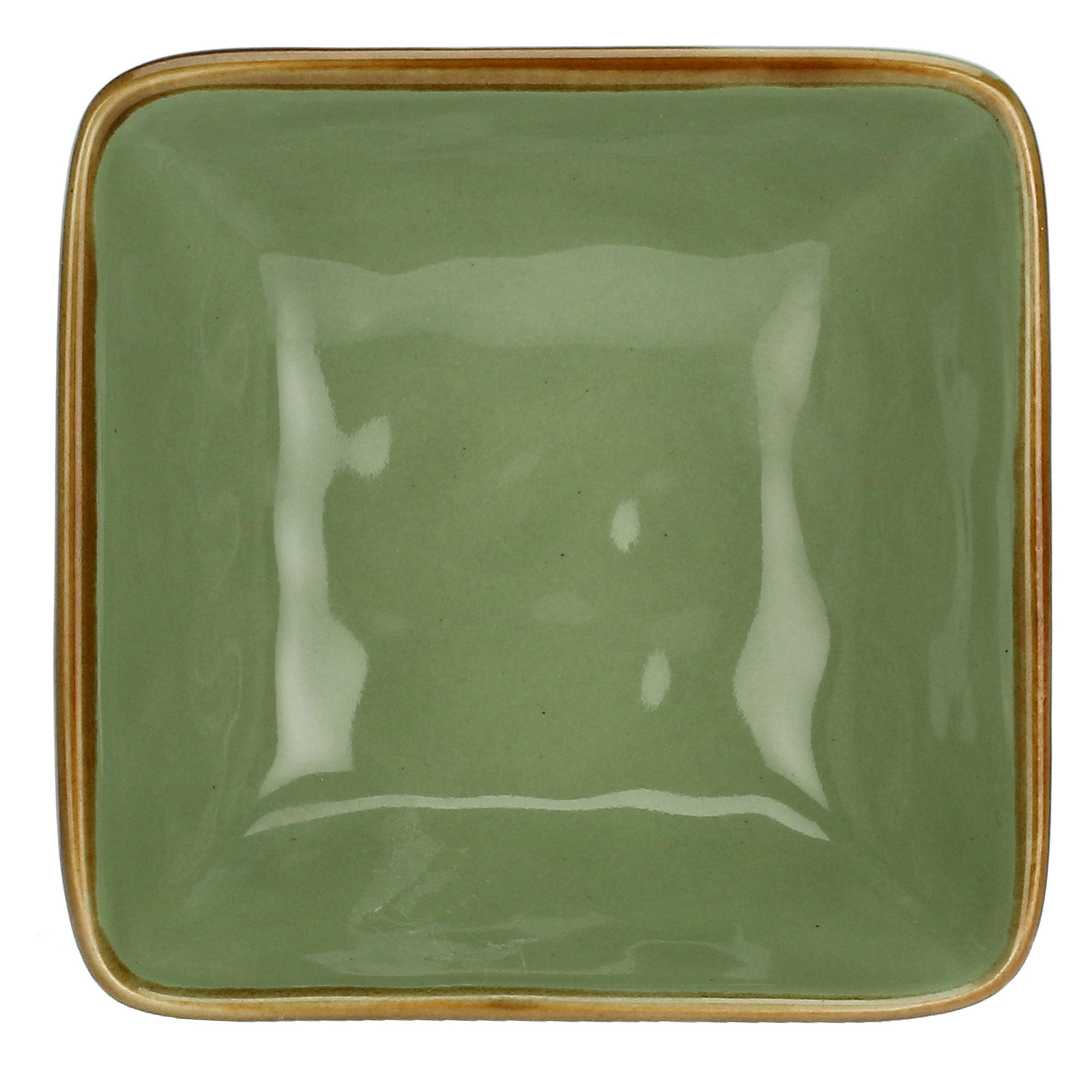 Set da 6, Ciotoline Quadrate, Concerto - Gres, 8x8 cm