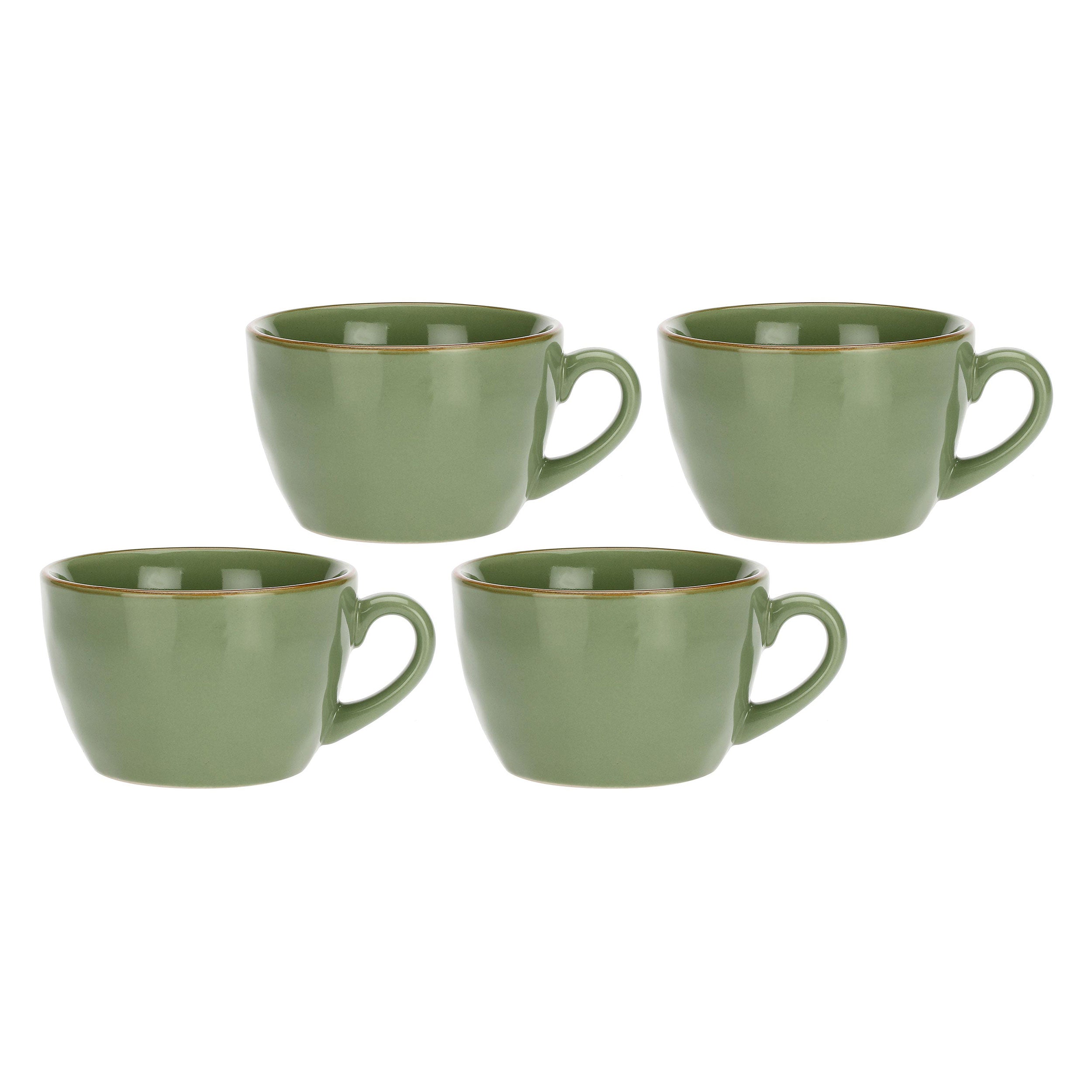 Set da 4, Tazza Colazione, Concerto - Gres, 420 cc