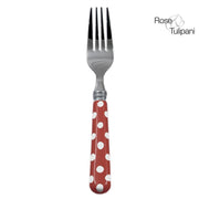 Set of 12, Table Fork, Polka Dot Sun