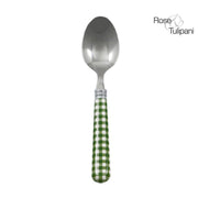 Set da 12, Green Cucchiaio Tavola, Vichy