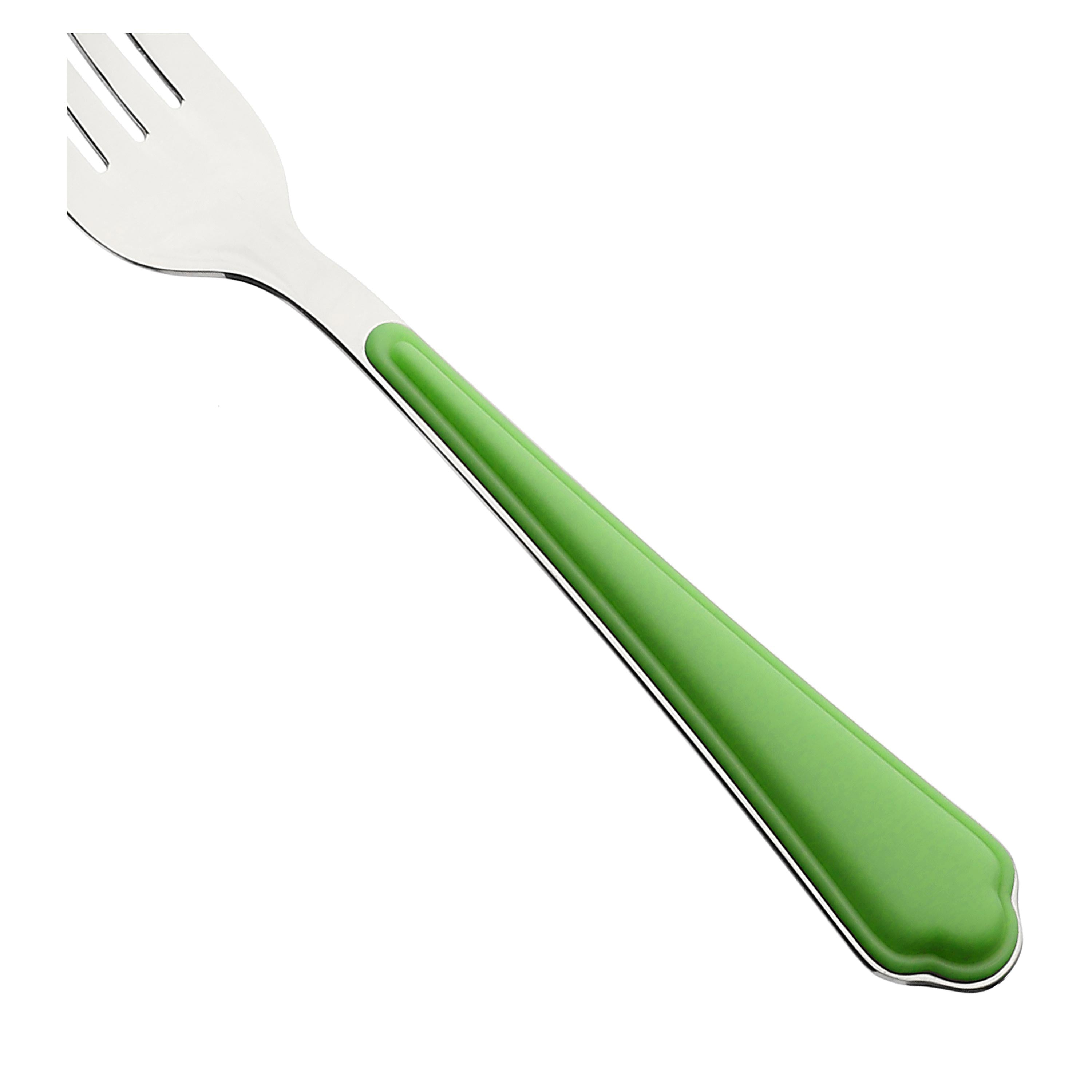 Set da 6, Forchetta Tavola, Portland Green - Metallo
