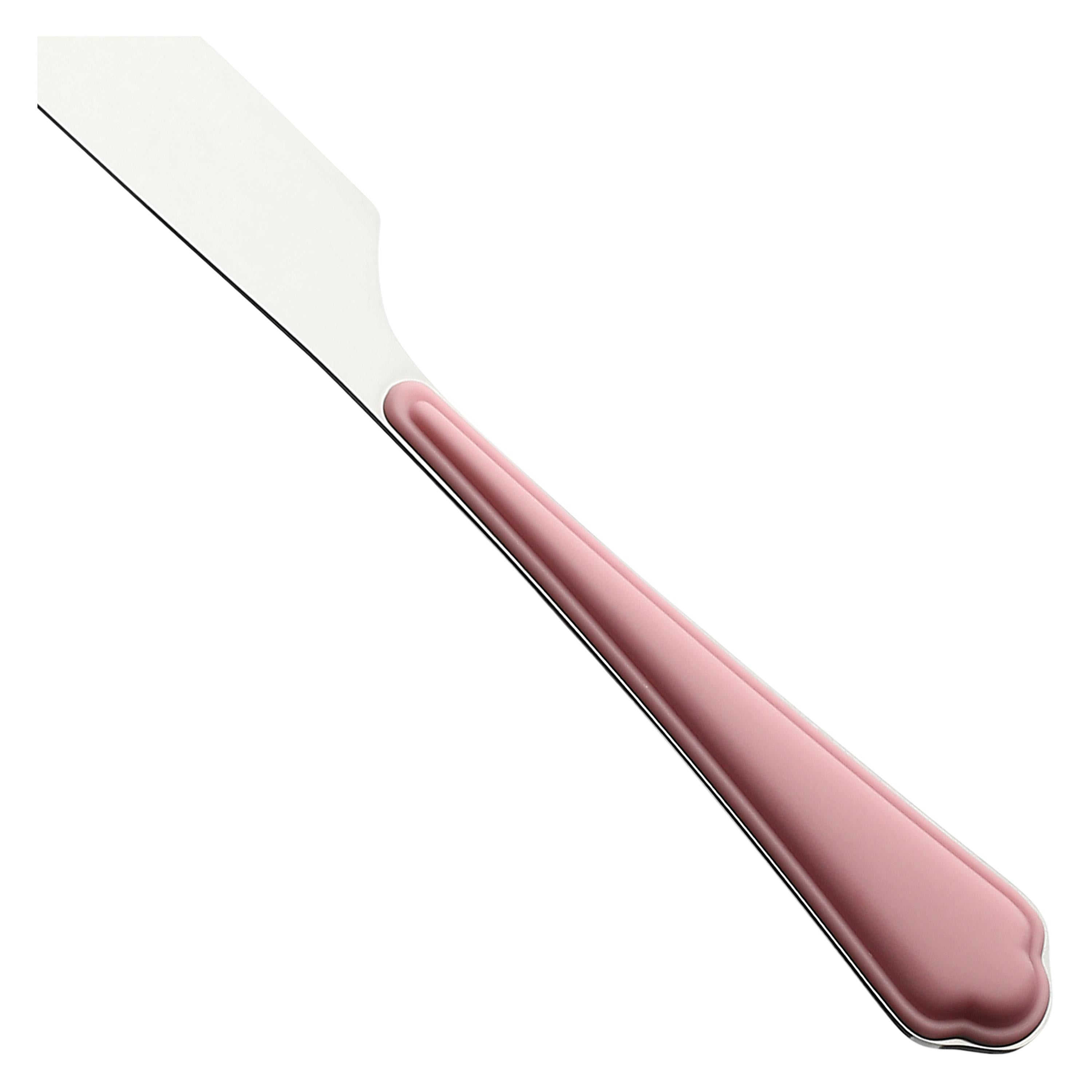 Set of 6, Table Knife, Portland Pink