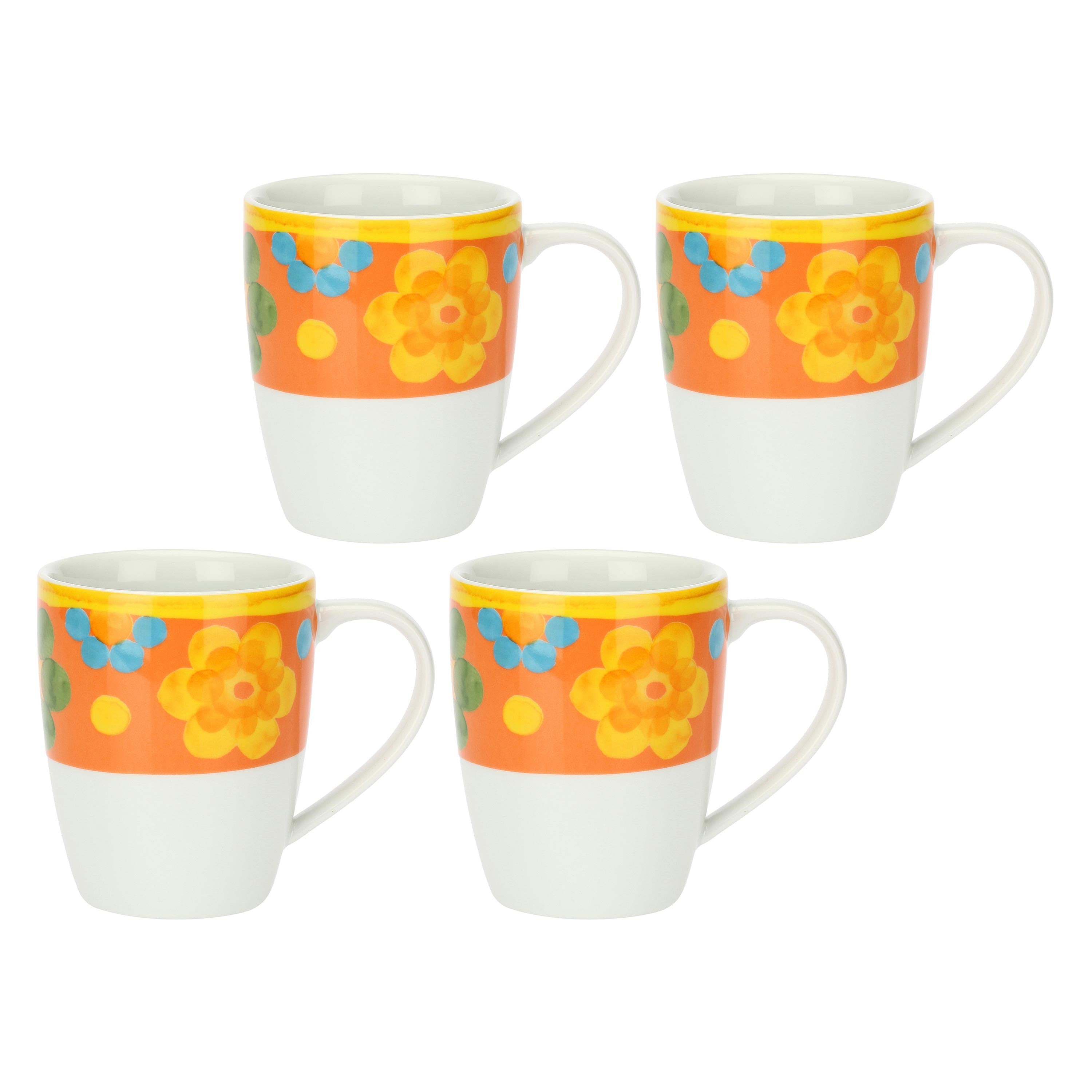 Set da 6,Mug, Flor De Agua
