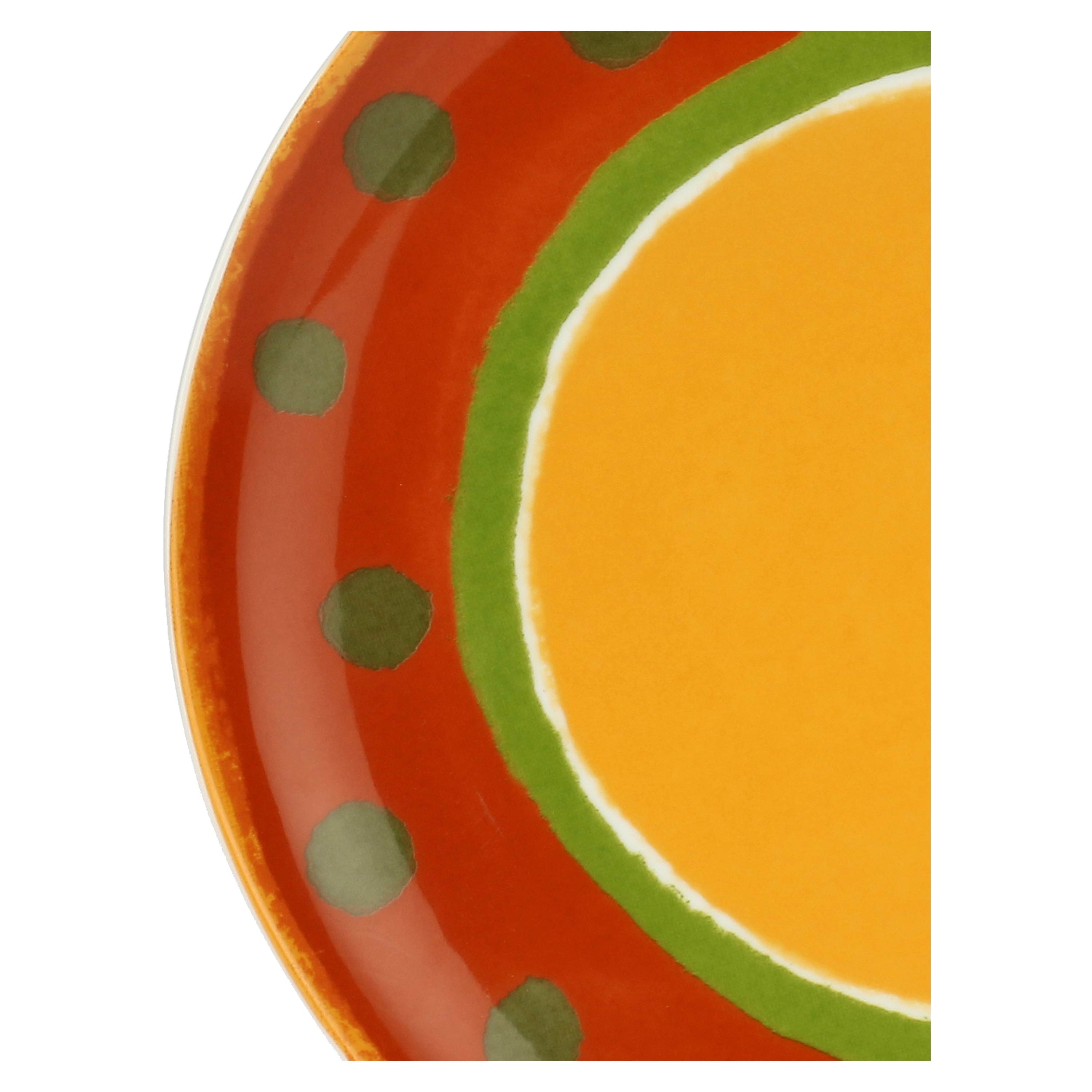 Set da 6, Piatto Piano, Cottage - Porcellana, Ø 27 cm
