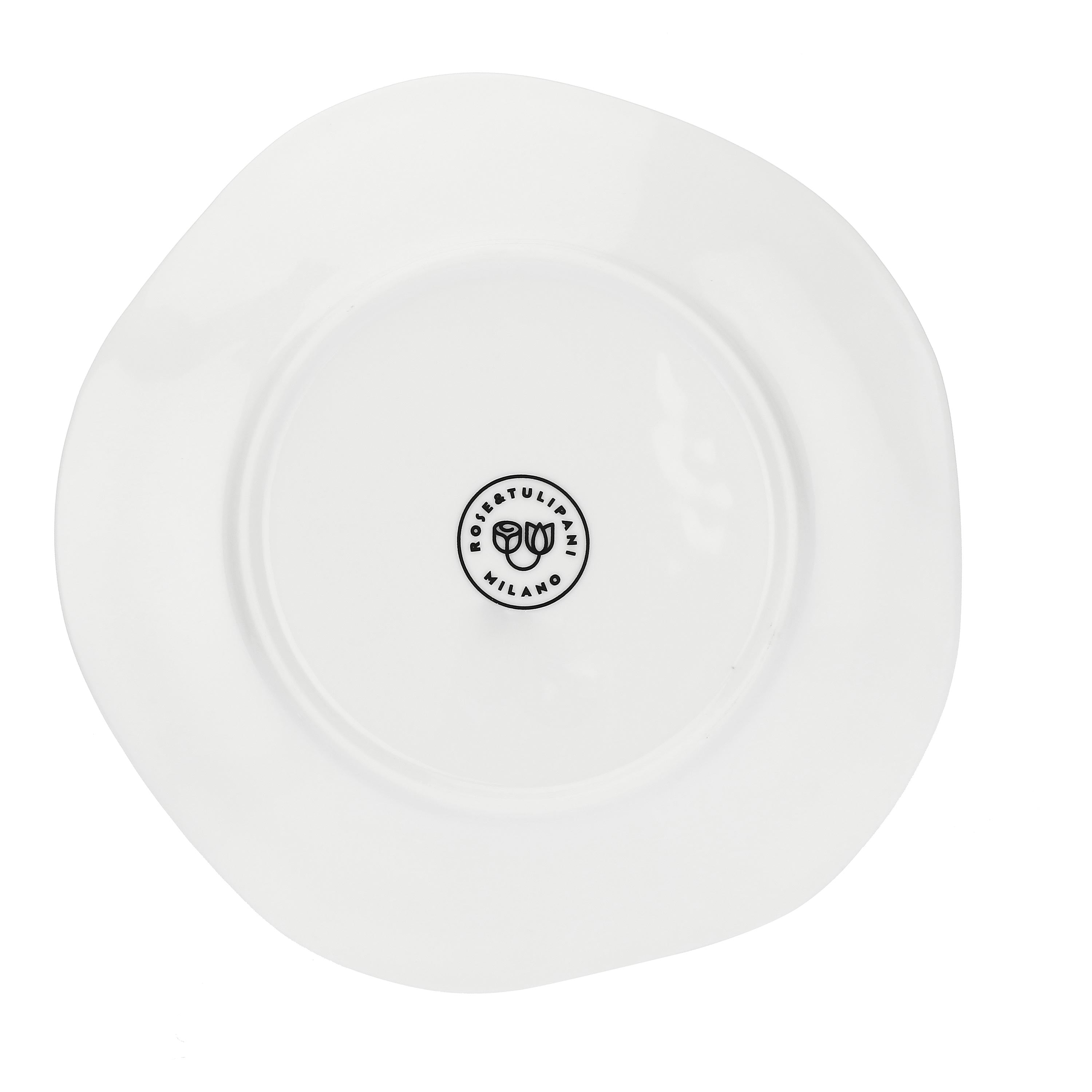 Set da 6, Piatto Frutta, Cottage - Porcellana, Ø 21 cm