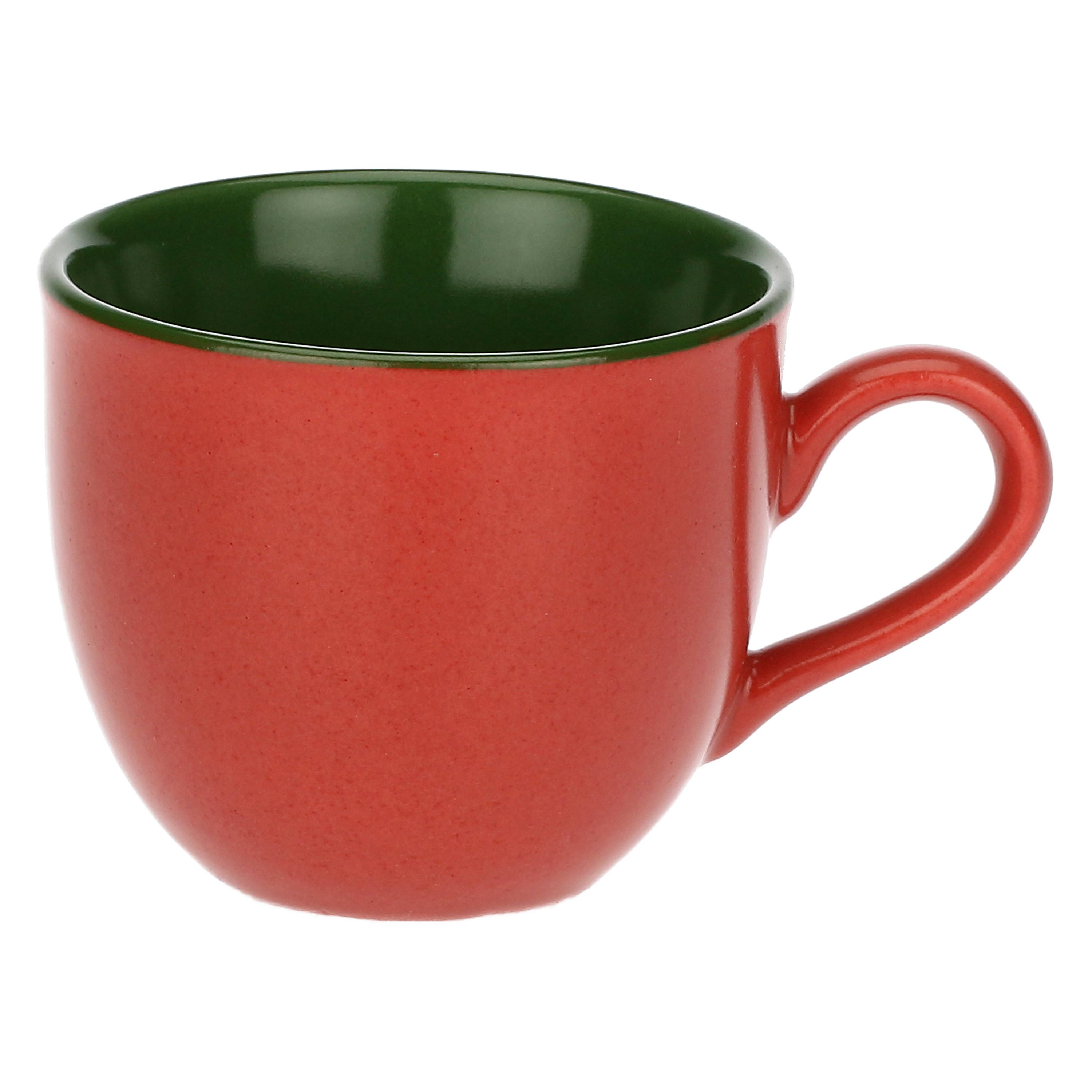 Set of 6, Cottage Coffee Cup 2, Cozy - Porcelain