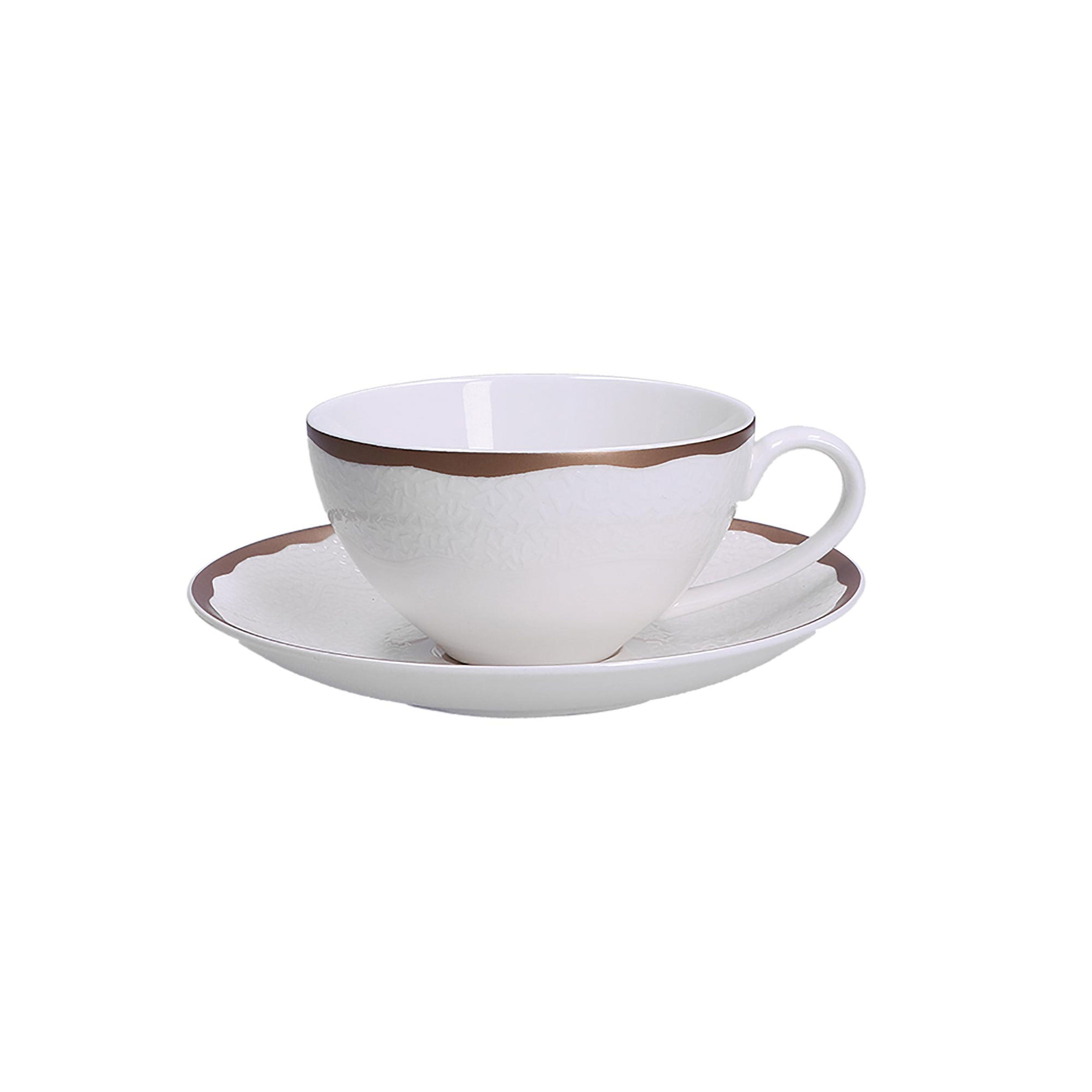 Set da 6, Tazza Te' con piattino, Riflessi
