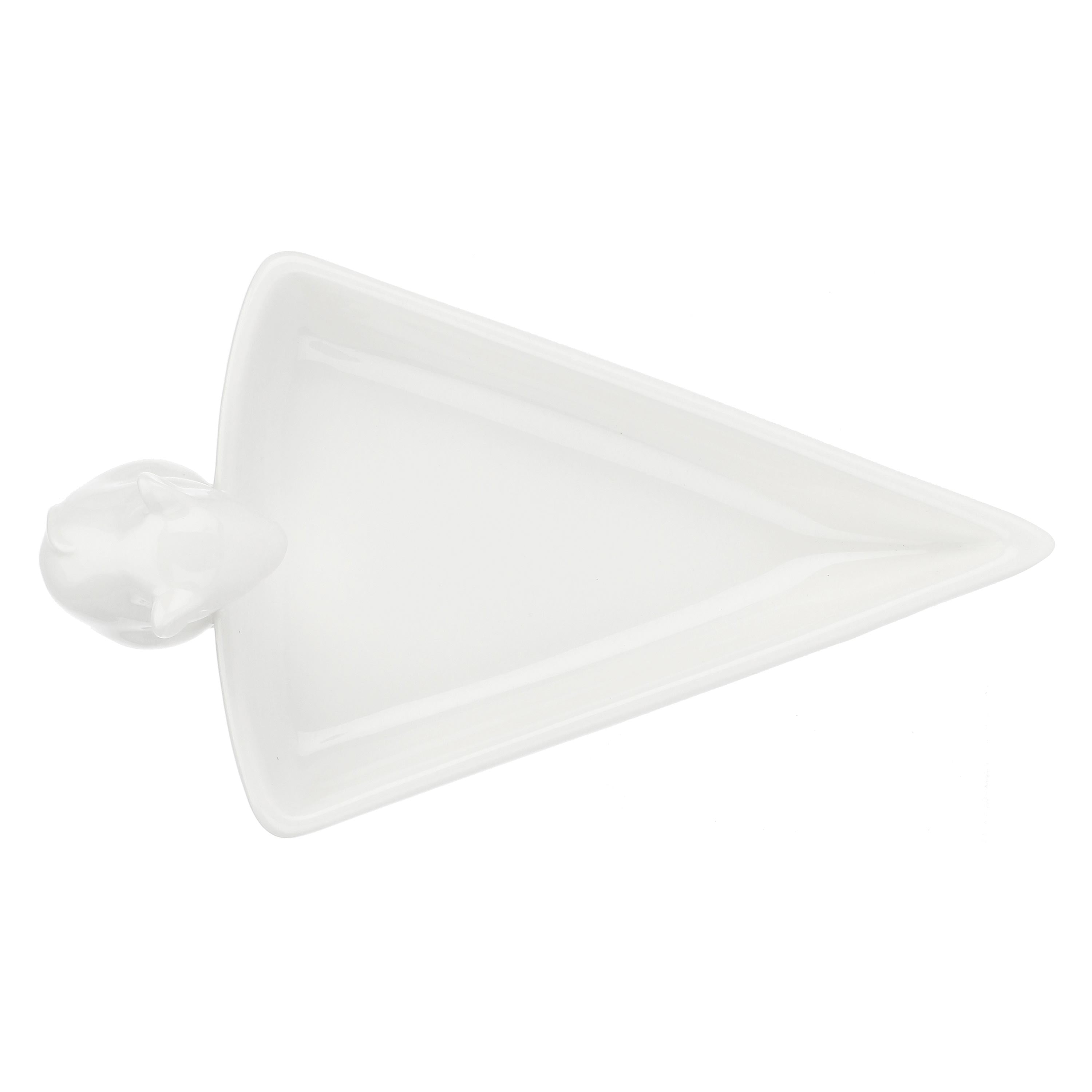 Piatto Servi Formaggio, Fattoria - Porcellana, 20,5x12xh5,5 cm