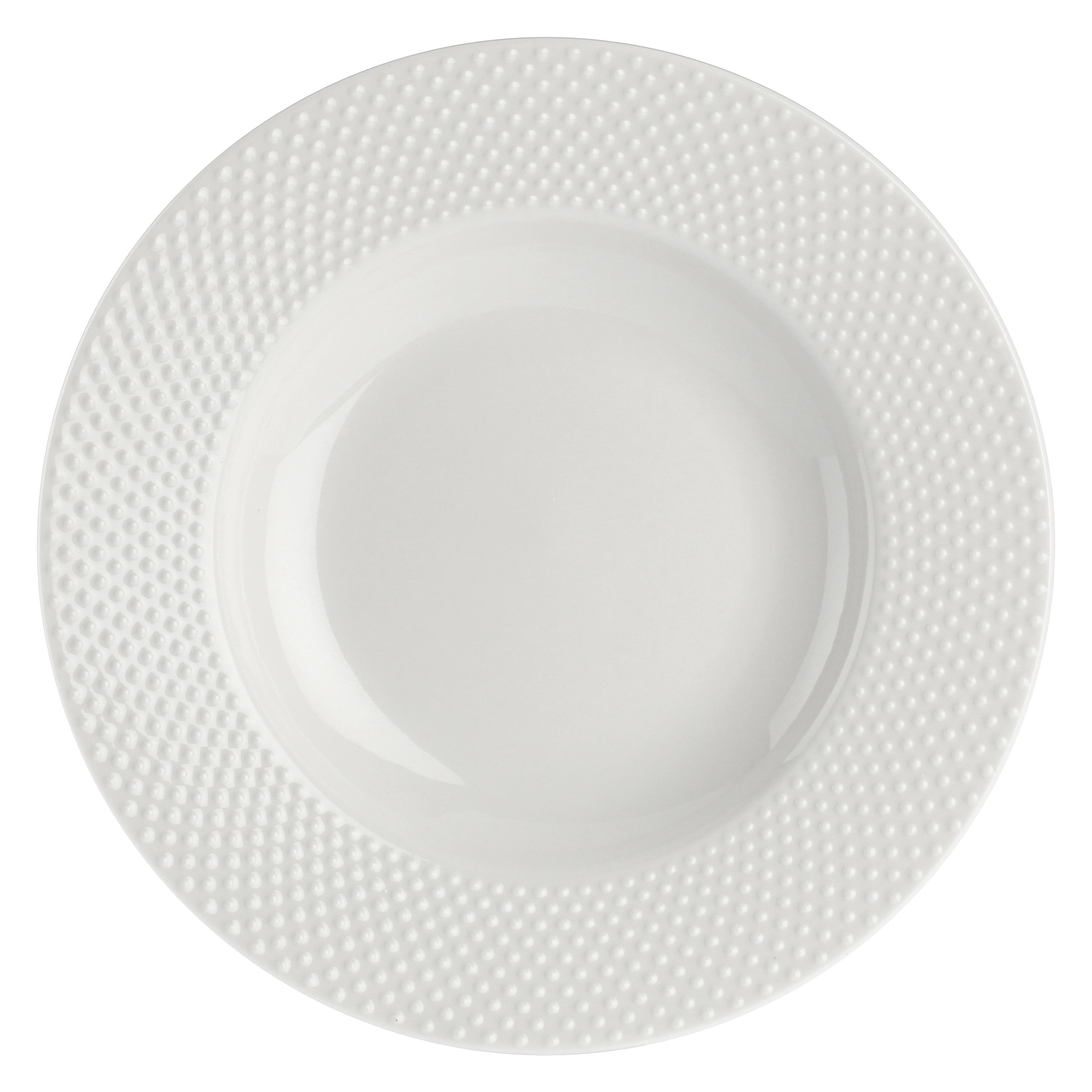 Set da 6, Piatto Fondo, Richiamo - Porcellana, 22,5 cm