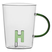 Set da 3, Tazza Borosilicato H, Allalettera - Vetro borosilicato, 440 cc