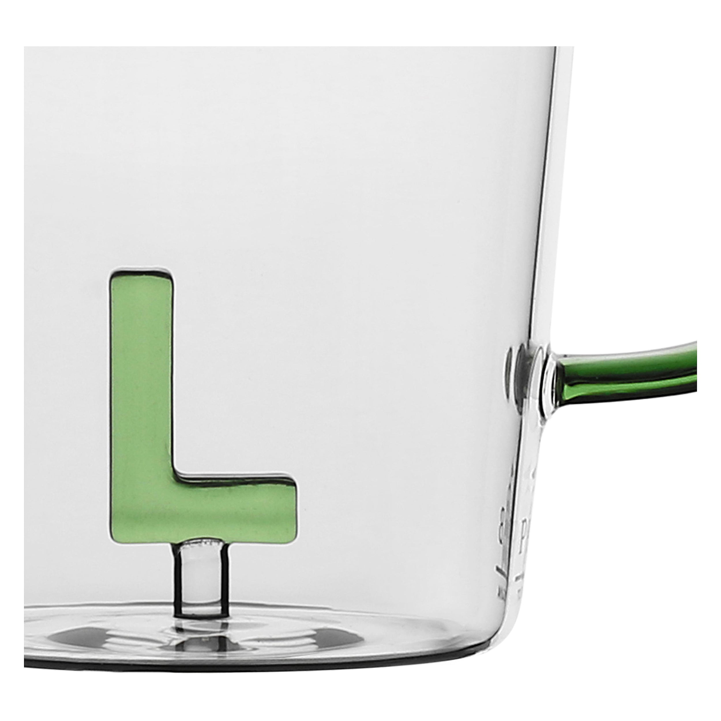 Set da 3, Tazza Borosilicato L, Allalettera - Vetro borosilicato, 440 cc