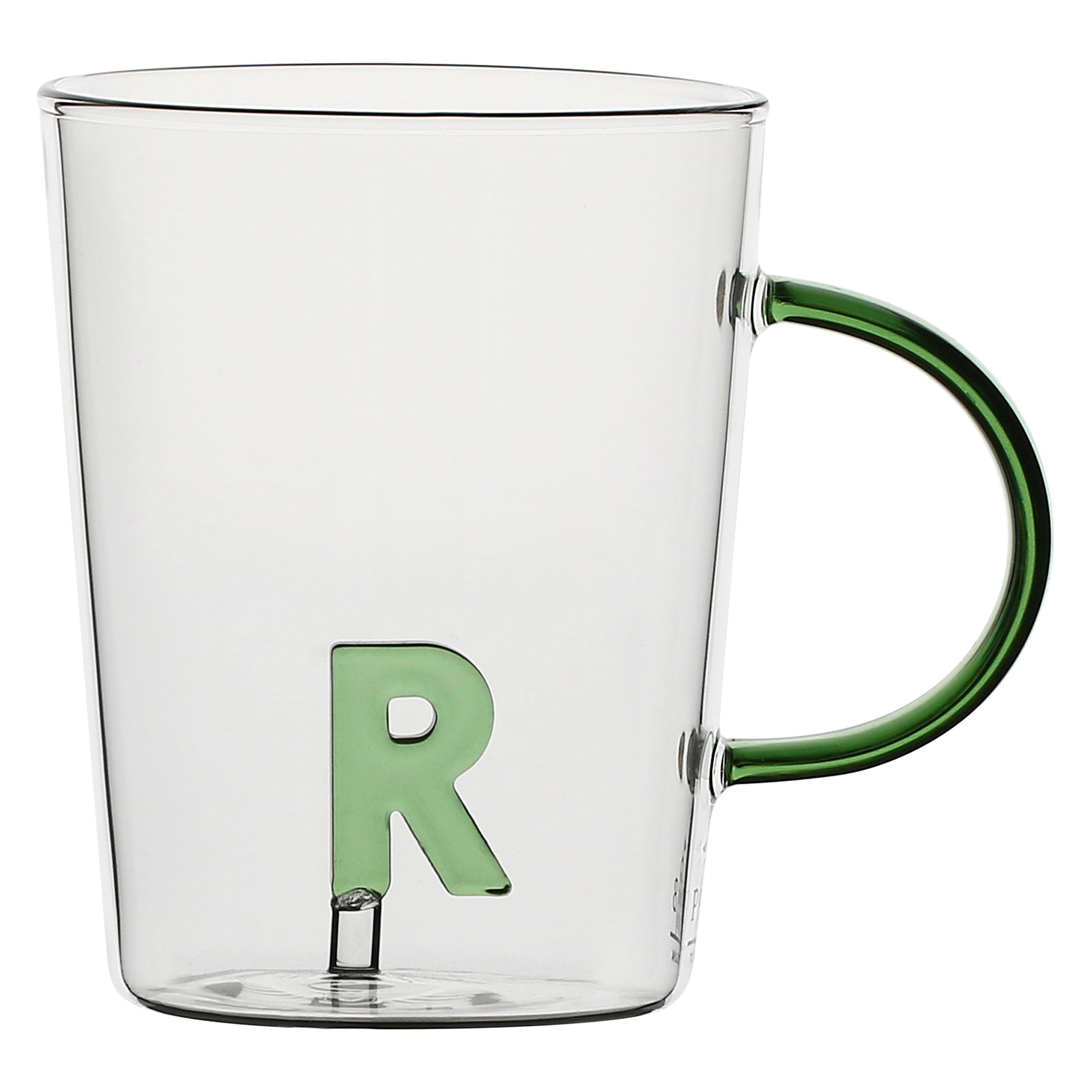 Set da 3, Tazza Borosilicato R, Allalettera - Vetro borosilicato, 440 cc