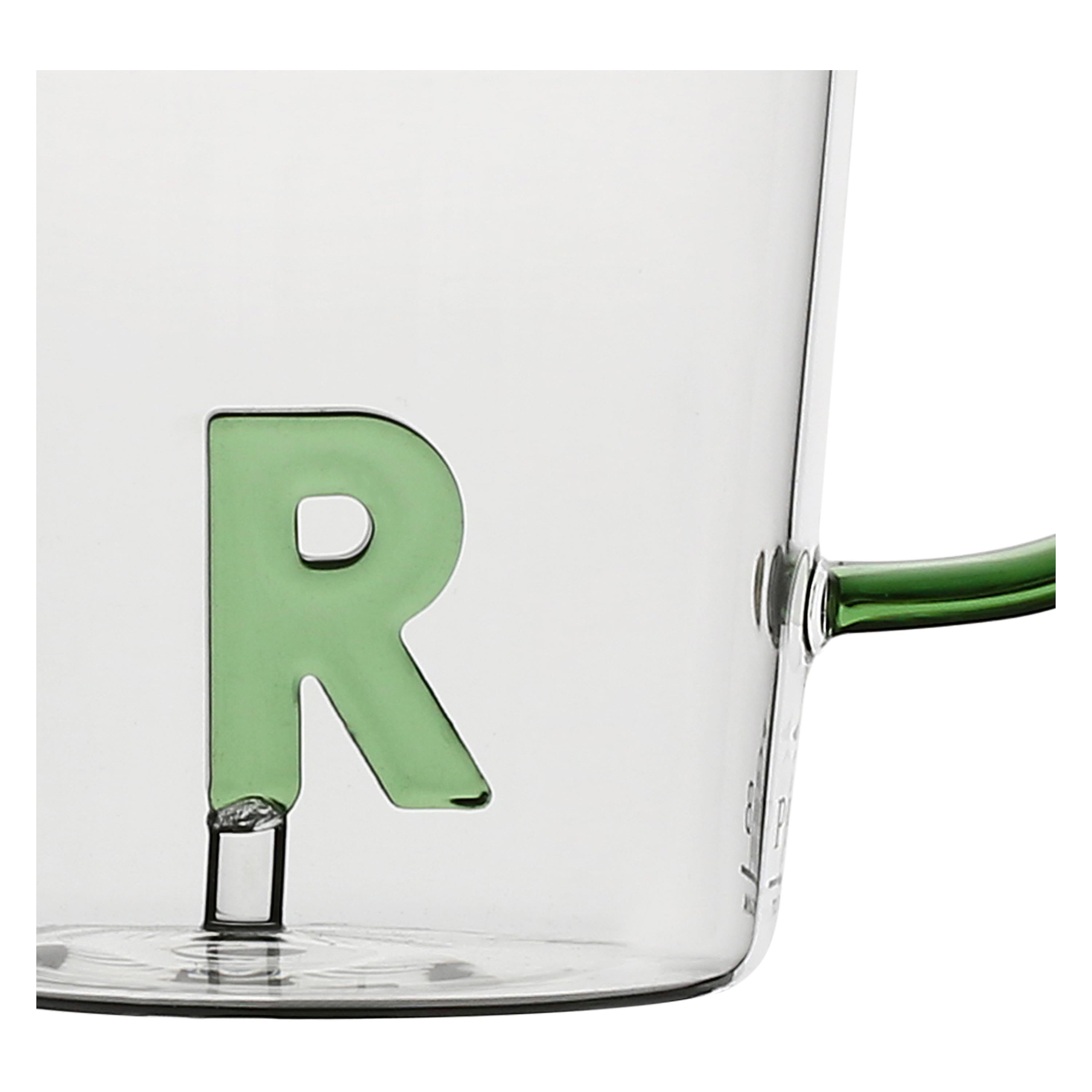 Set da 3, Tazza Borosilicato R, Allalettera - Vetro borosilicato, 440 cc