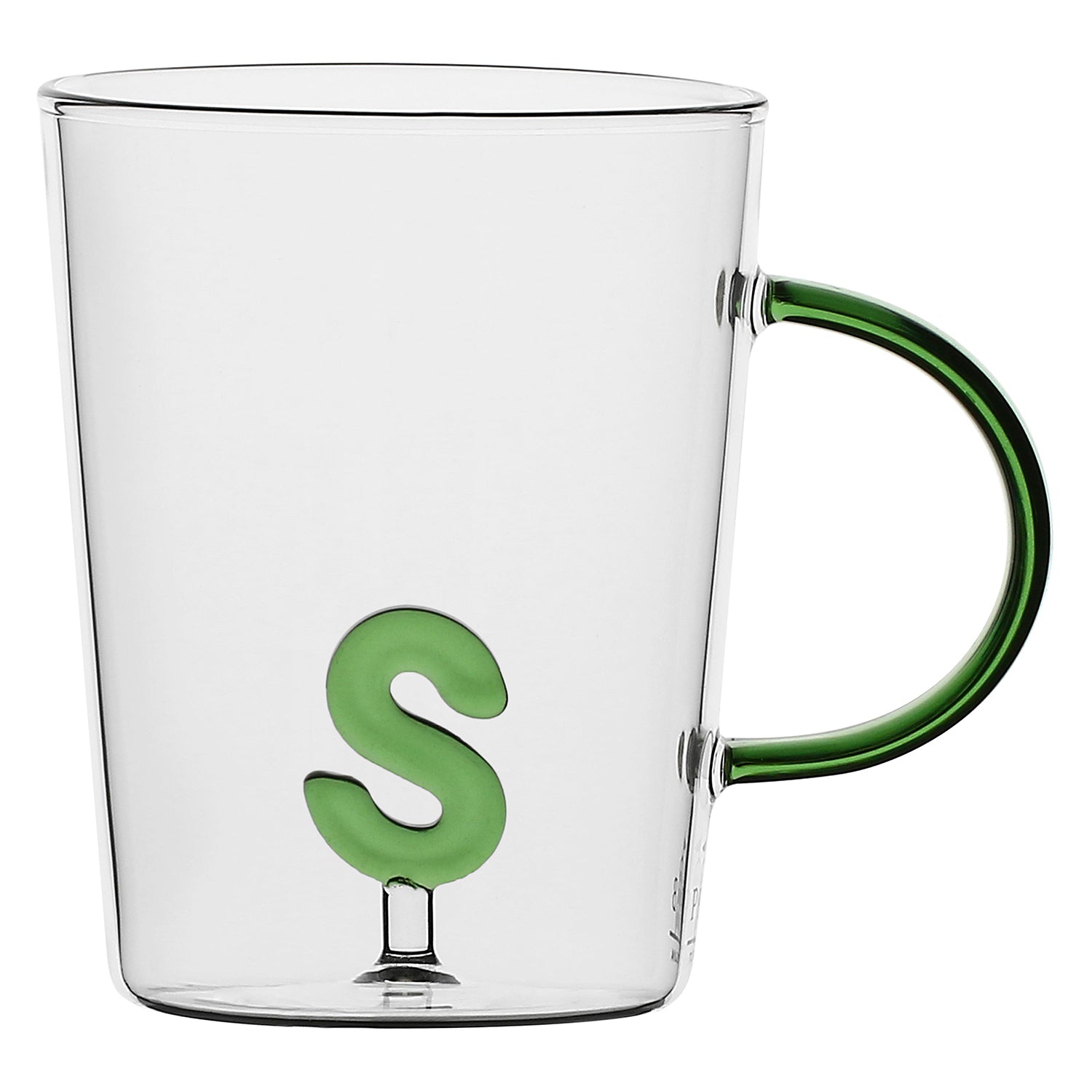 Set da 3, Tazza Borosilicato S, Allalettera - Vetro borosilicato, 440 cc