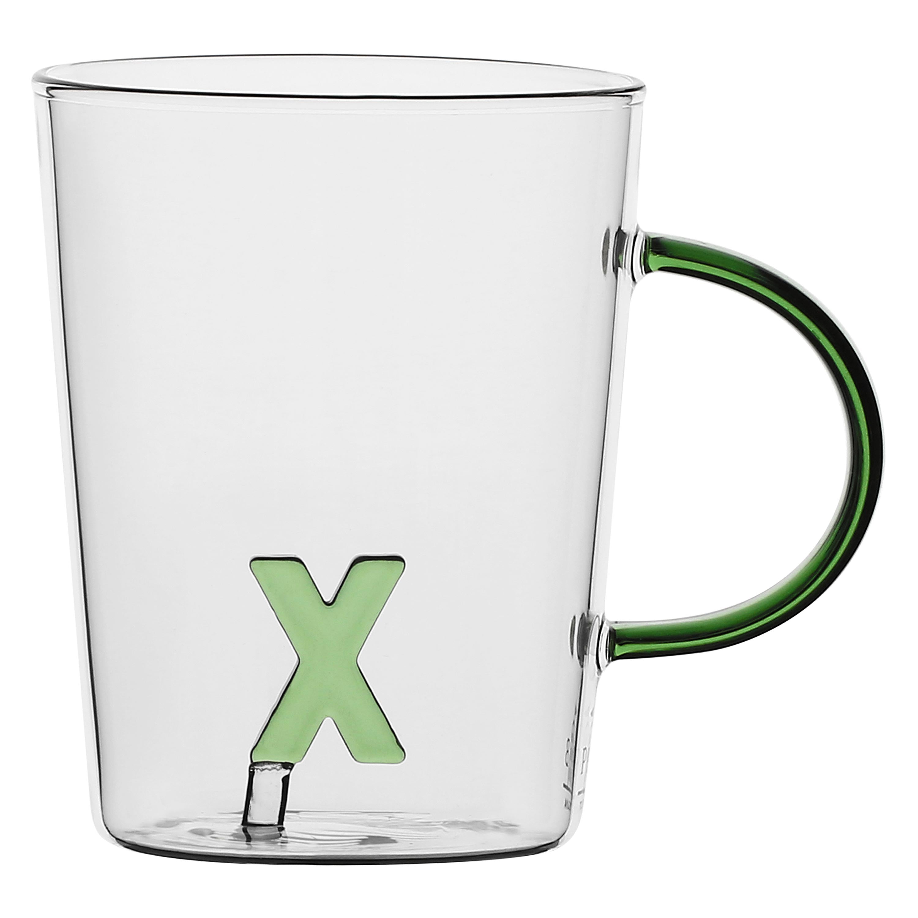 Set da 3, Tazza Borosilicato x, Allalettera - Vetro borosilicato, 440 cc
