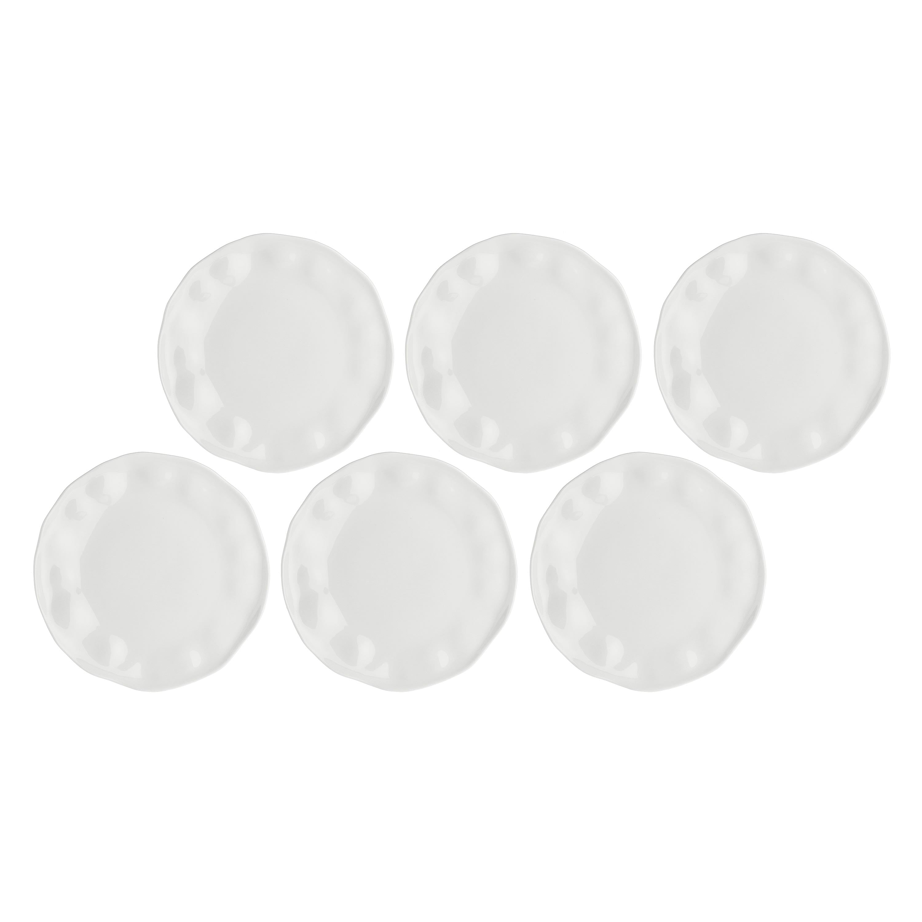 Set da 6, Piatto Piano, Lunia - Porcellana, 27,5 cm