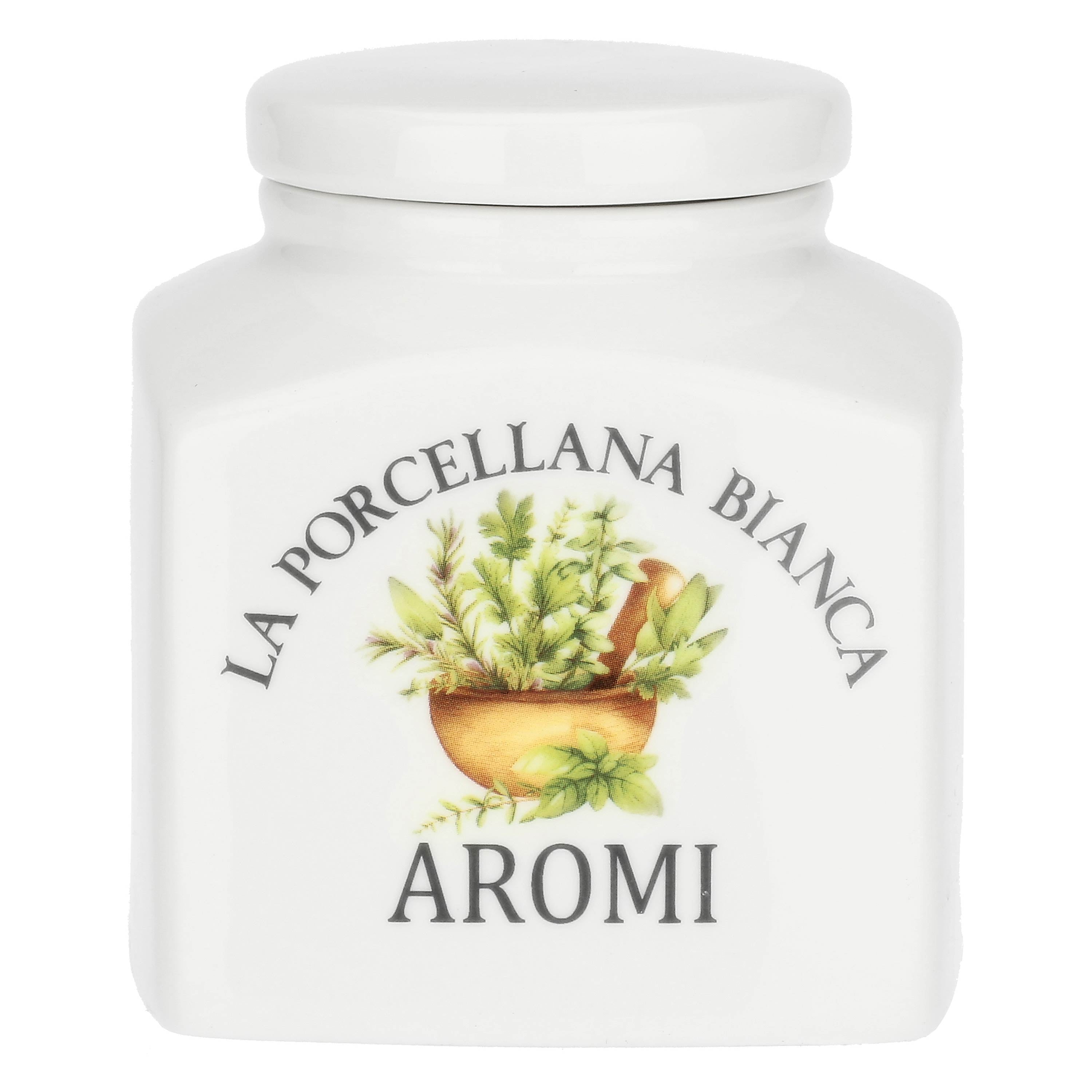 Barattolo Aromi, Conserva - Porcellana, 0,5 l