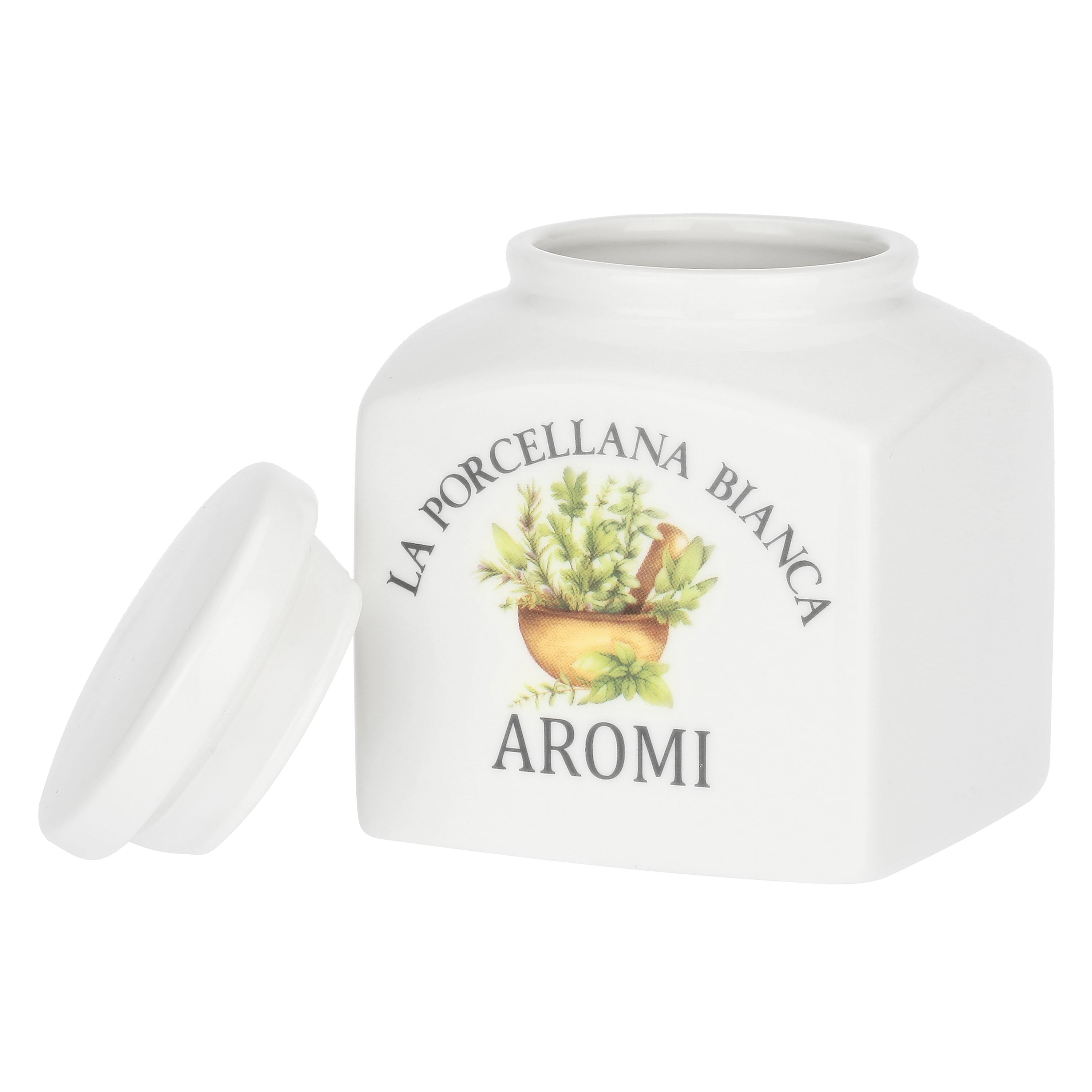 Barattolo Aromi, Conserva - Porcellana, 0,5 l