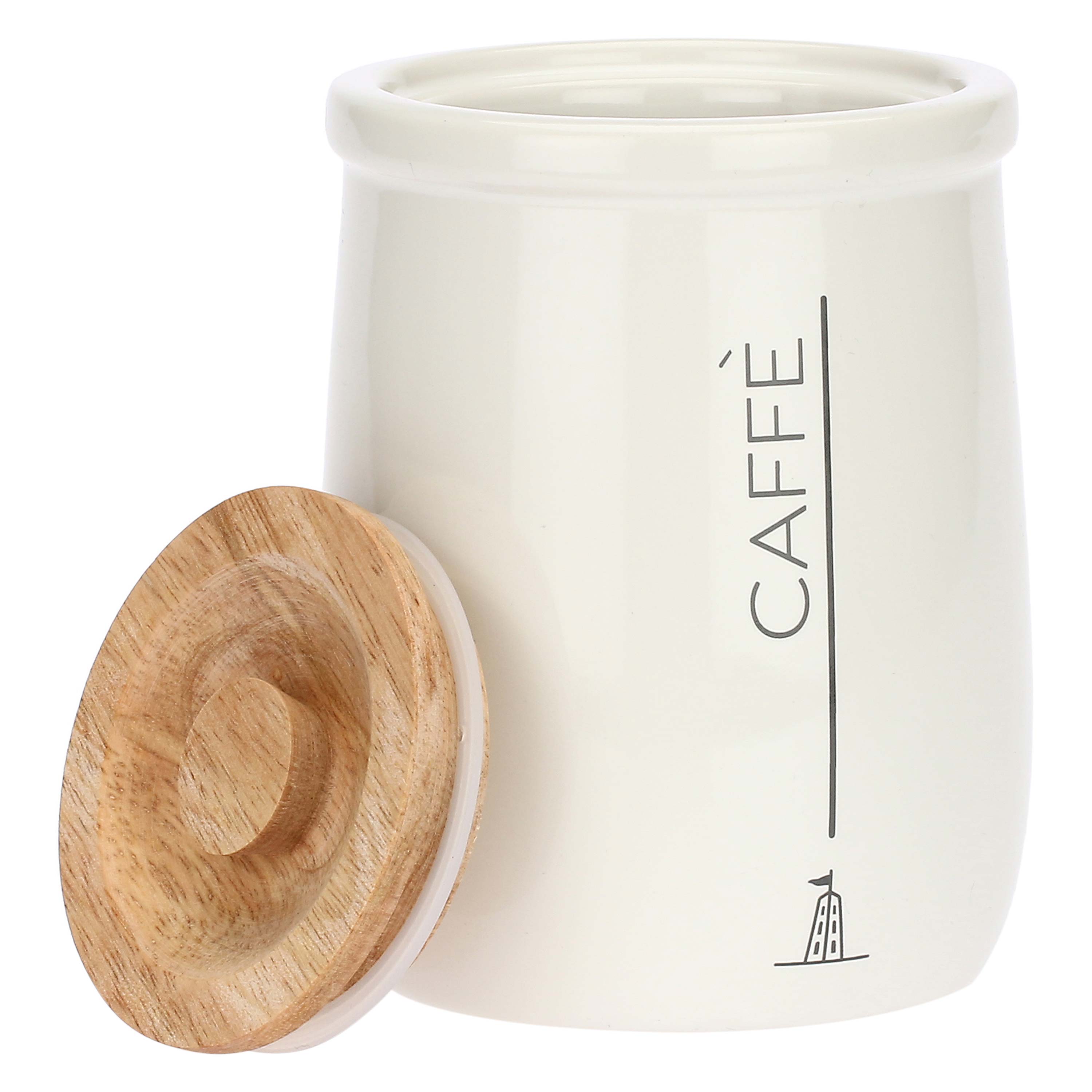 Set da 4, Barattolo Caffè, Gli Onesti - Gres, 0,8 l