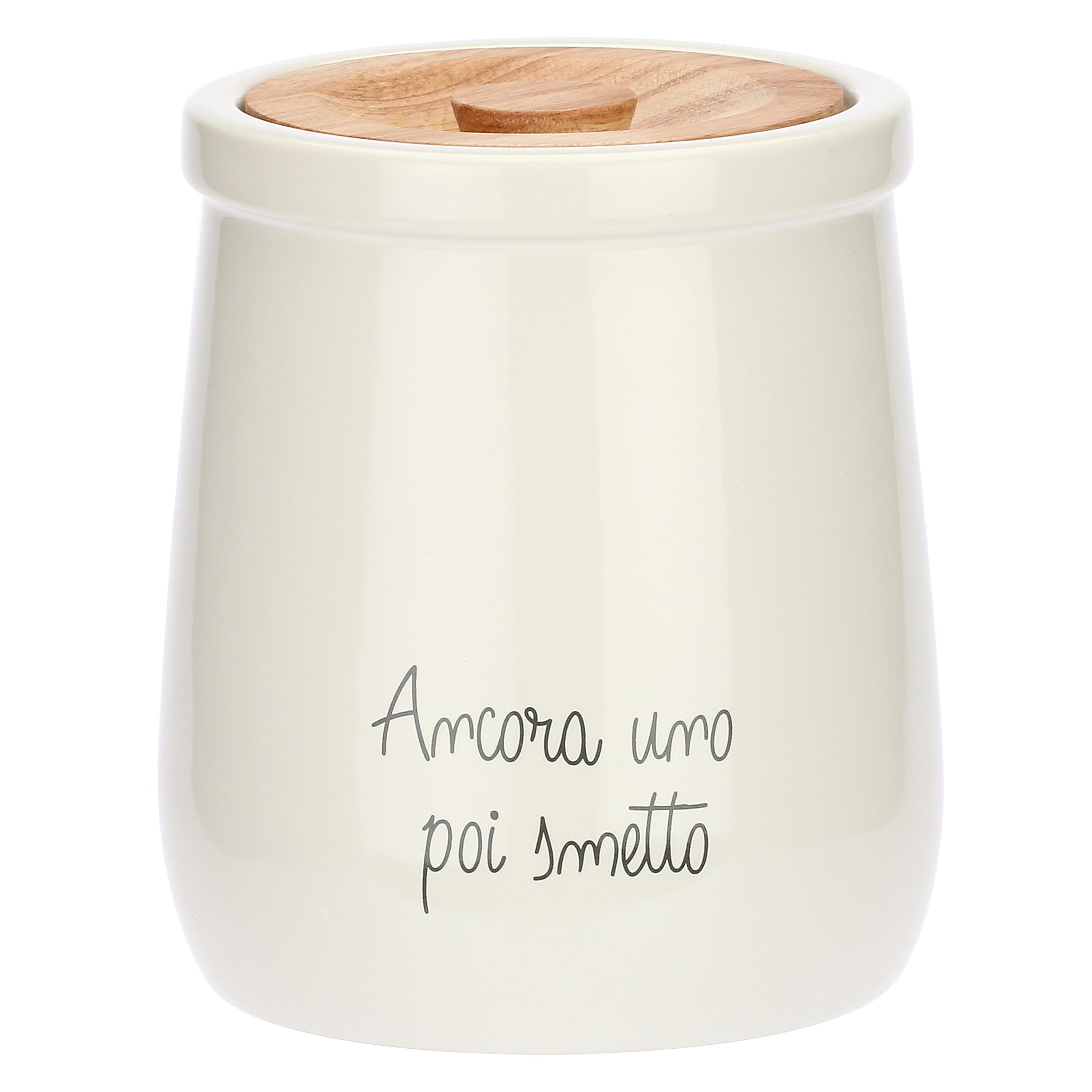 Set da 2, Barattolo Biscottiera, Gli Onesti - Gres, 2,45 l