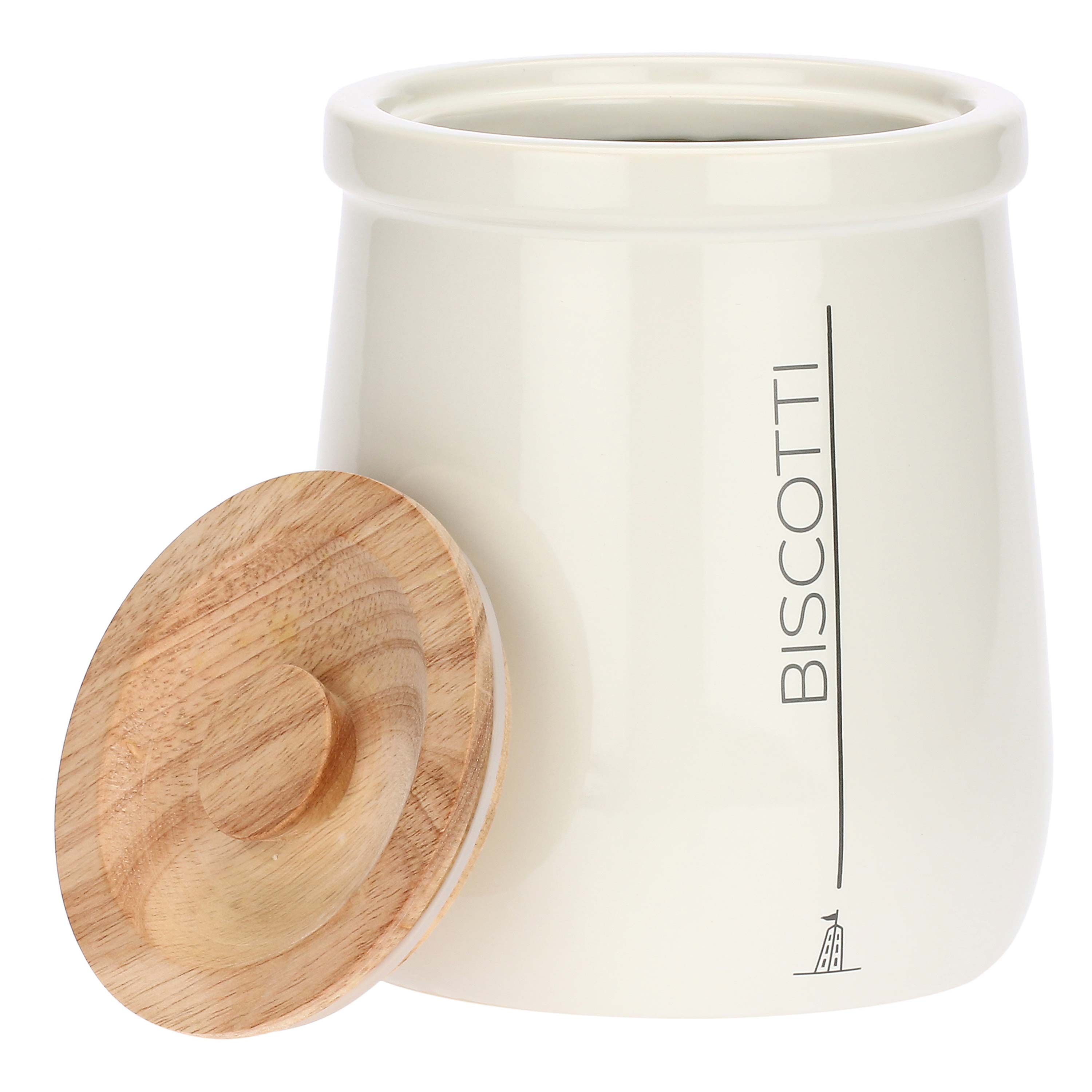 Set da 2, Barattolo Biscottiera, Gli Onesti - Gres, 2,45 l