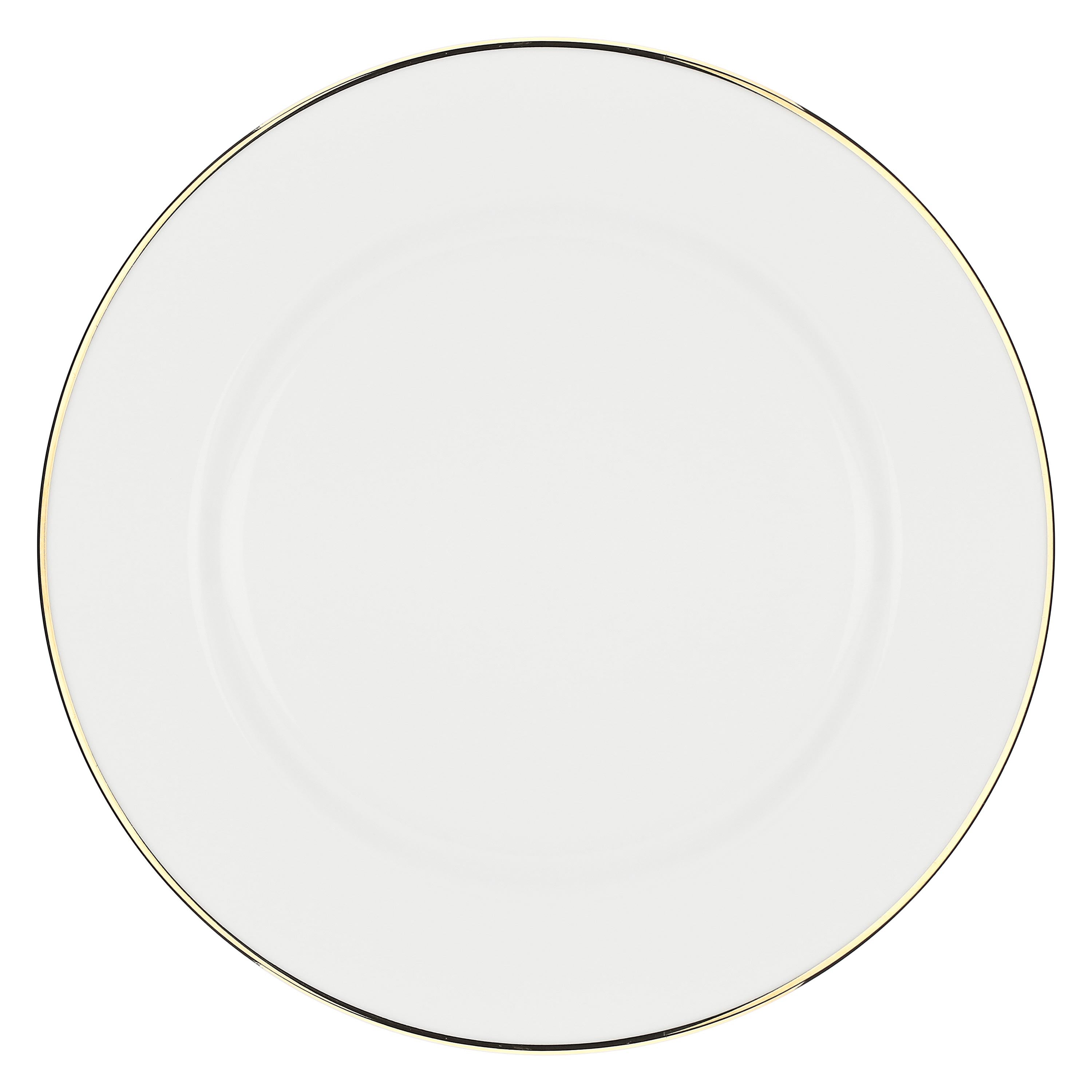 Set da 6, Piatto Piano Falda, Maesta' - Porcellana, 27 cm