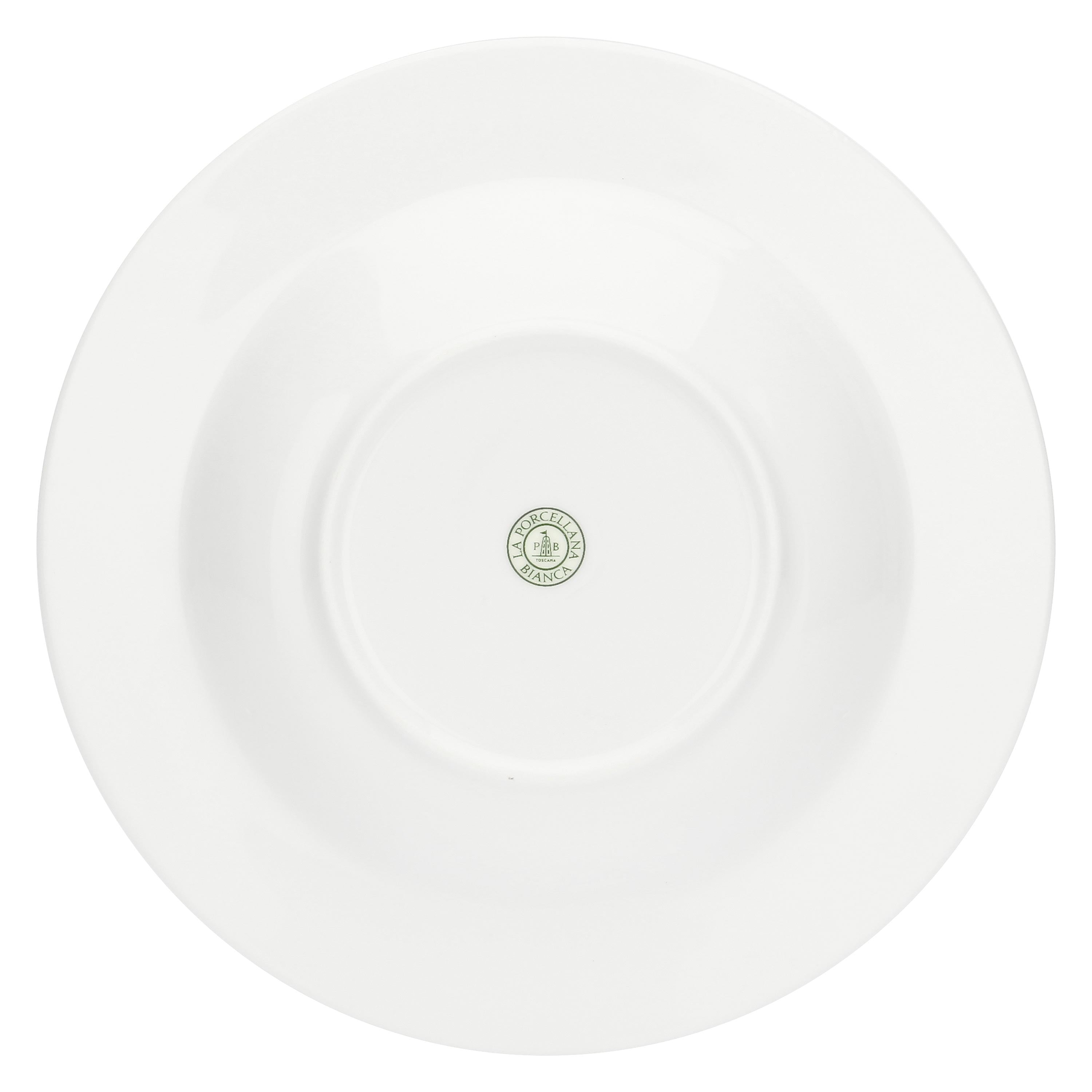 Set da 6, Piatto Fondo Falda, Maesta' - Porcellana, 23 cm