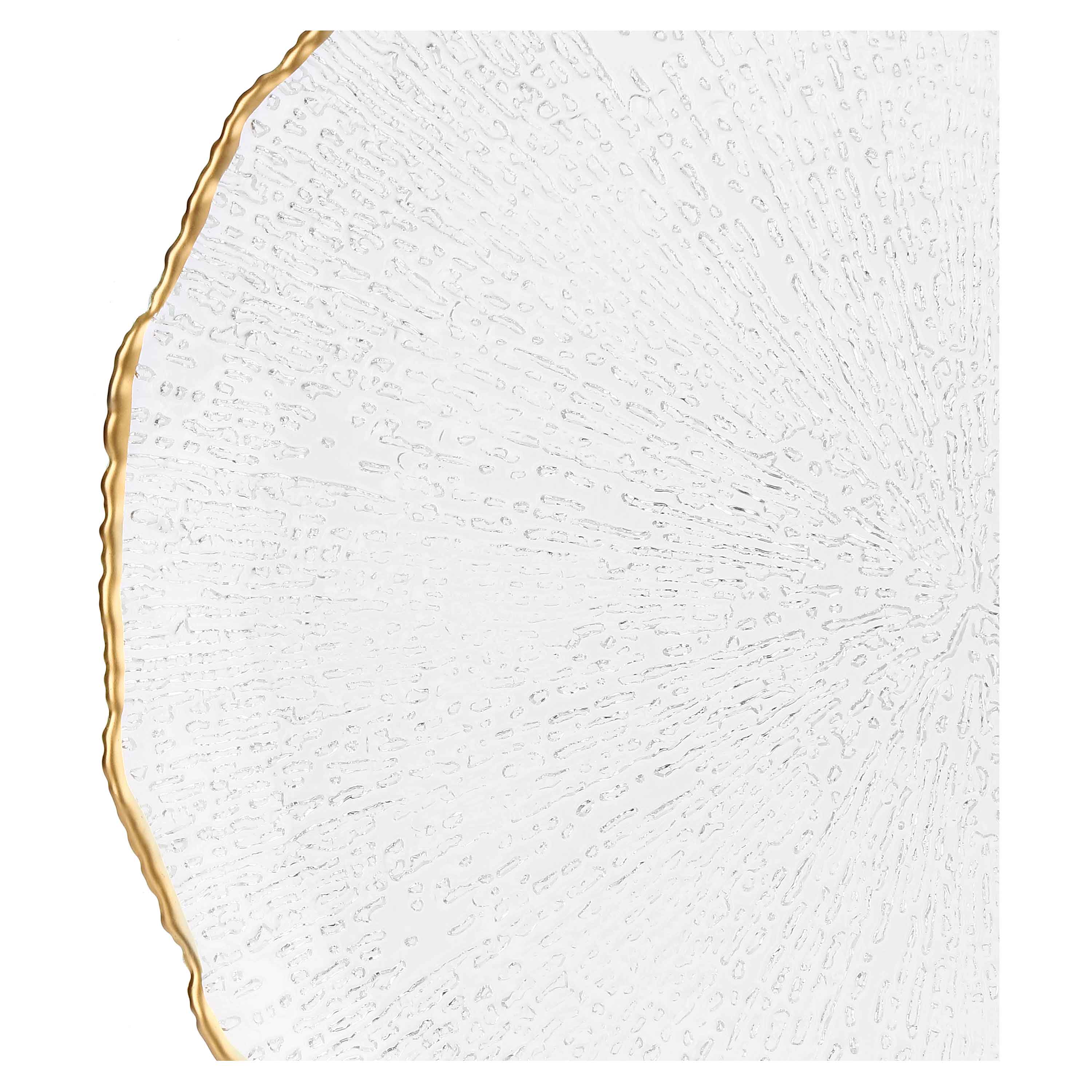 Piatto Tondo Vetro, Maesta' - Vetro, 33 cm