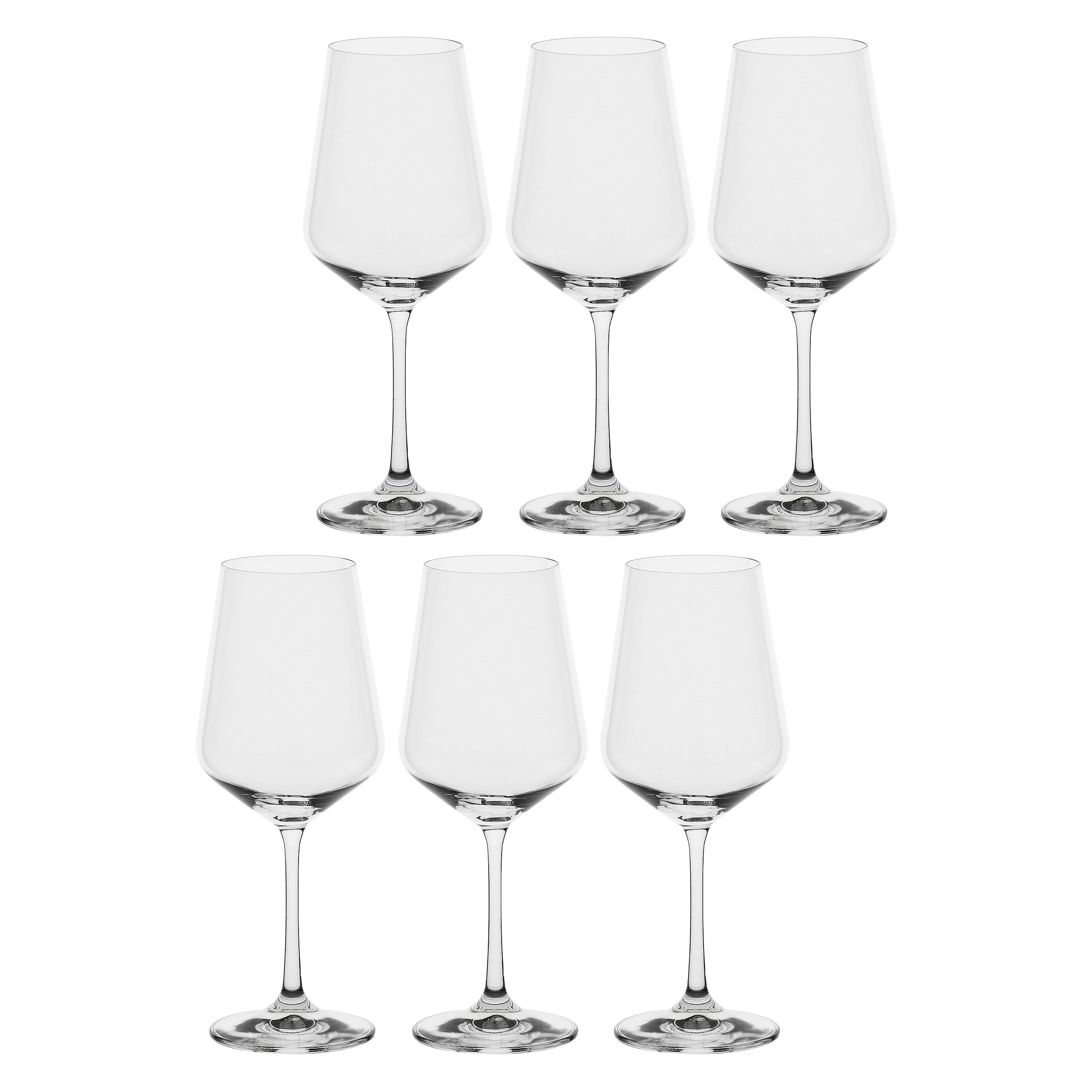 Set da 6, Calice Vino Rosso, Riserva - Vetro, 400 ml