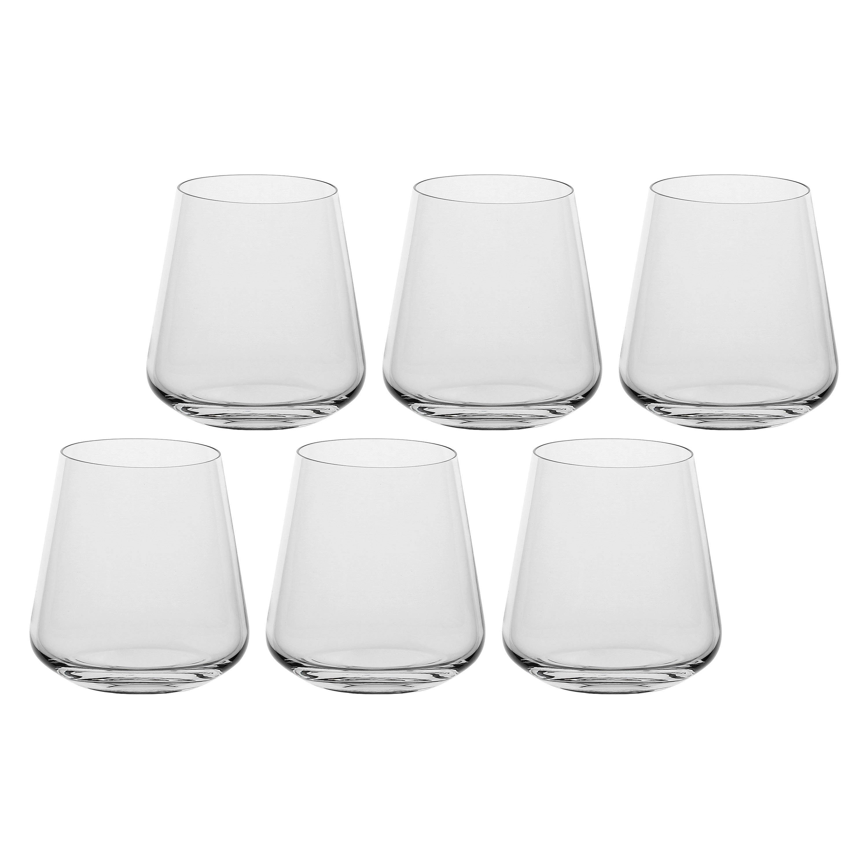 Set da 6, Bicchiere Acqua, Riserva - Vetro, 400 ml