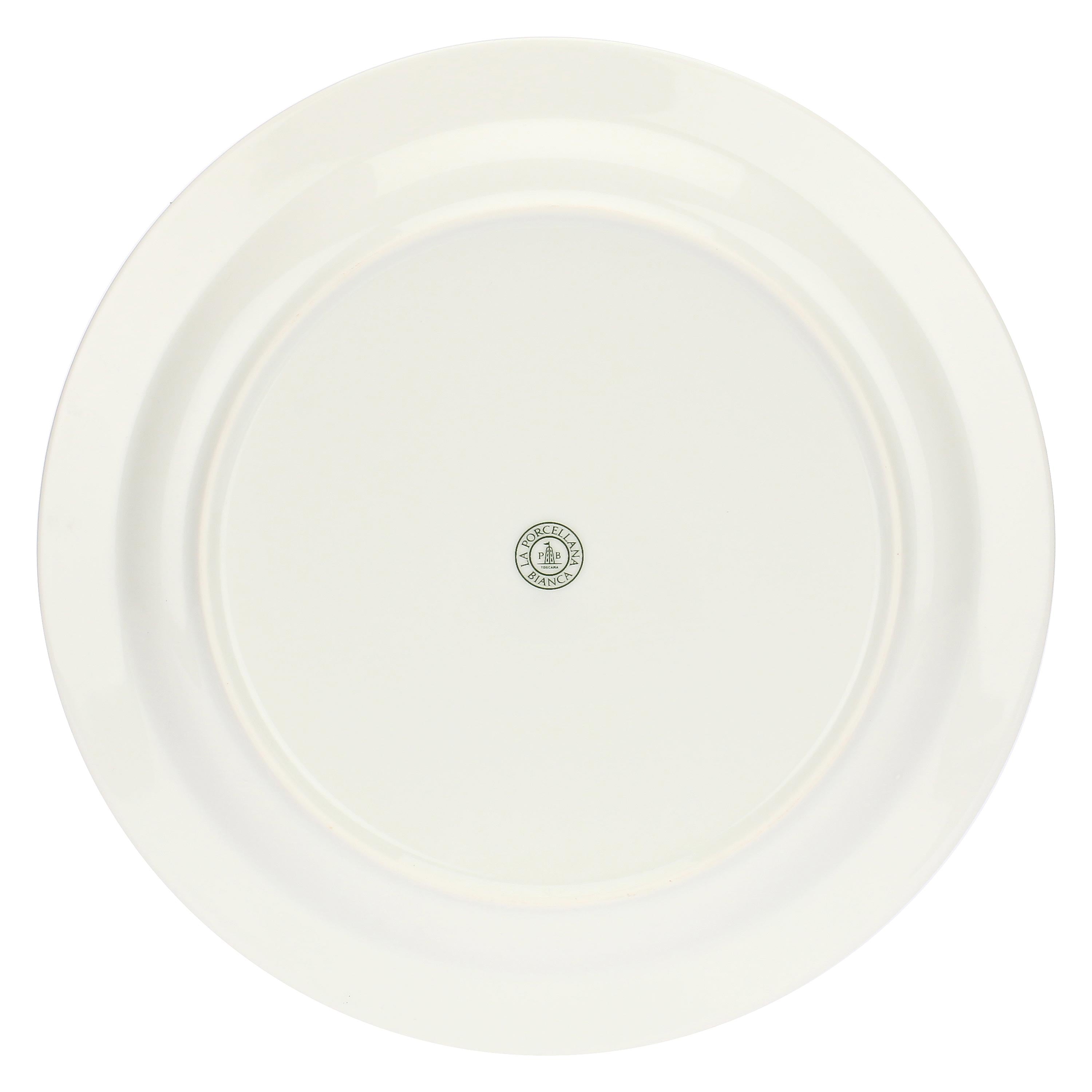 Set da 6, Piatto Piano, Coltivia - Porcellana, 27 cm