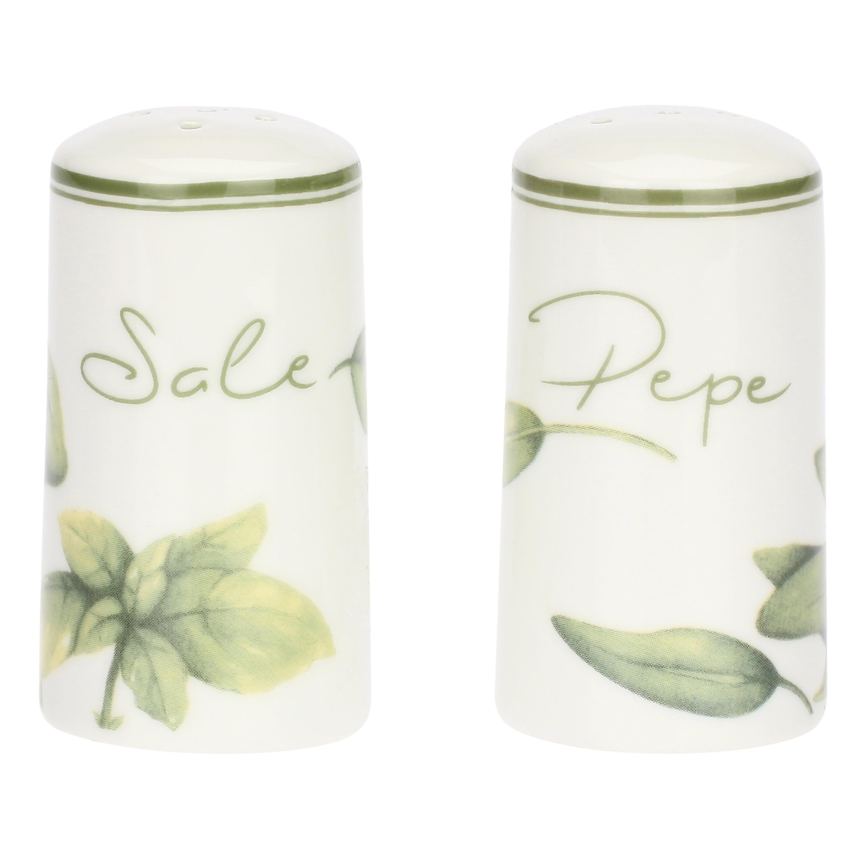 Set Sale E Pepe, Coltivia - Porcellana, Ø 4,3x8 cm