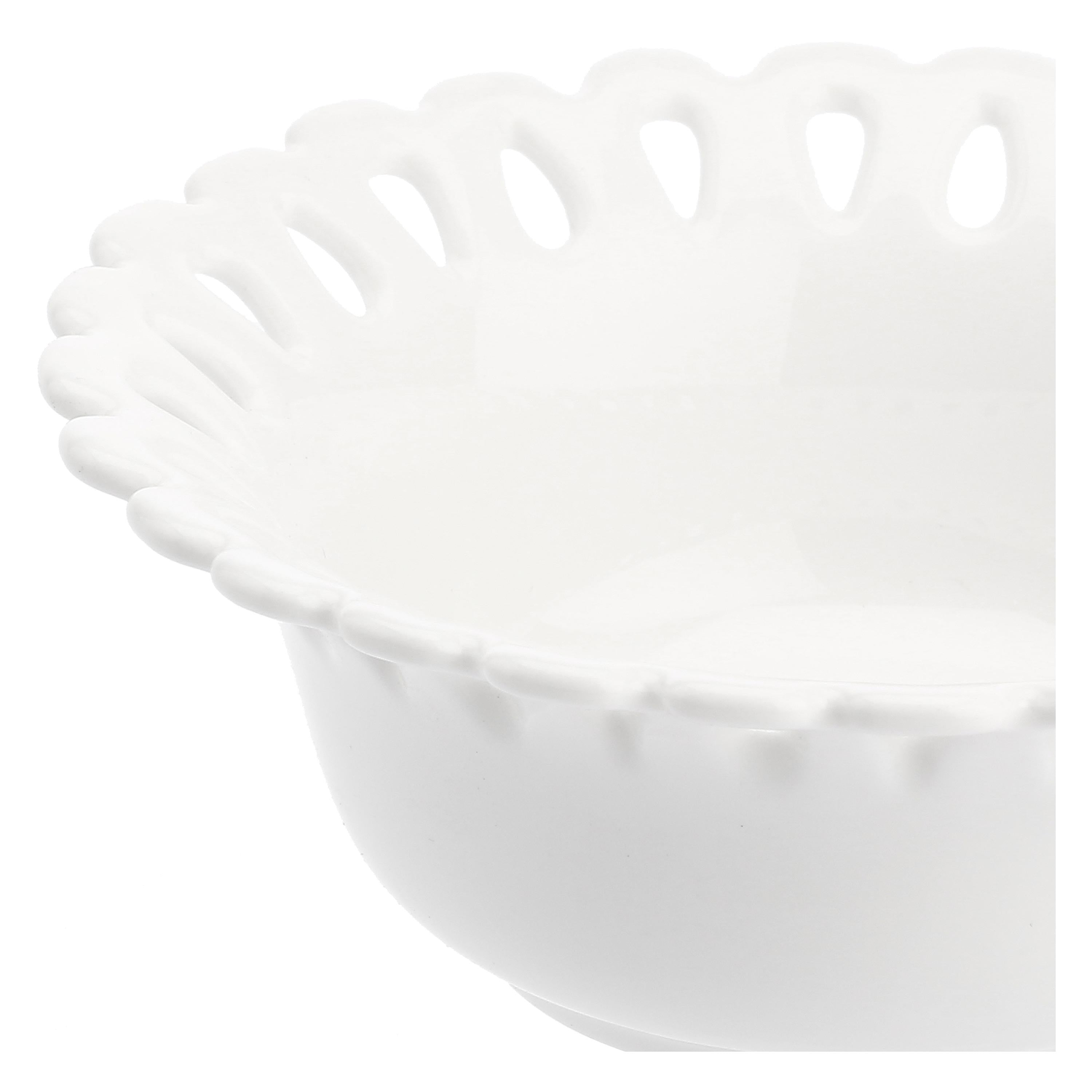 Coppetta Traforata, Giulietta - Porcellana, 13 cm