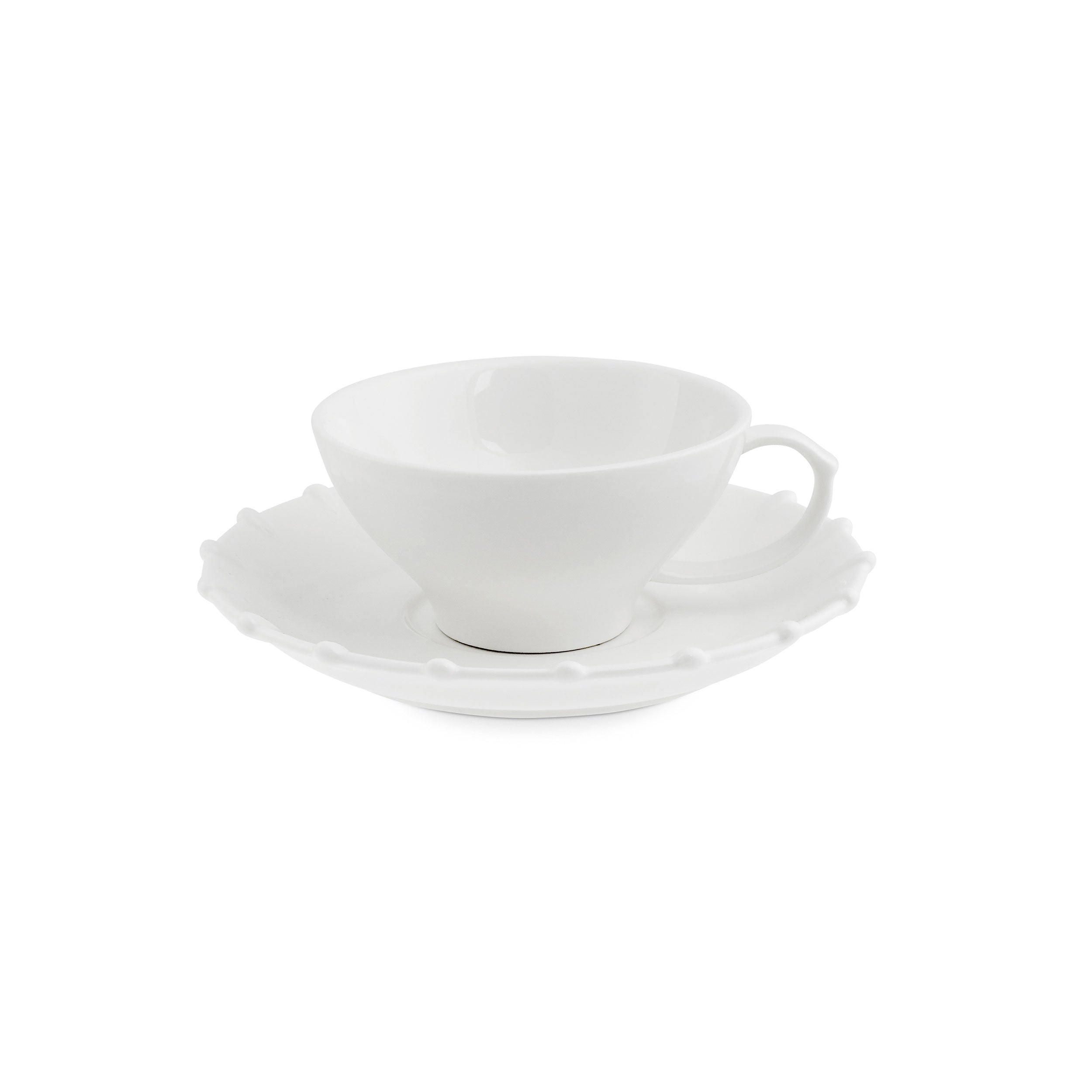 Set da 4, Tazza Te con piattino, Romeo - Porcellana, 180 ml