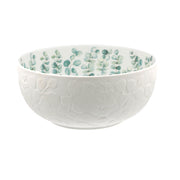 Insalatiera Rilievo, Sempreverde - Porcellana, ⌀ 23 cm x 10H