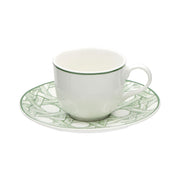 Set da 6, Set Tazze Caffe C P, Intrigo - Porcellana, 90 ml Ø 6,5x5,6 / Ø 12,5