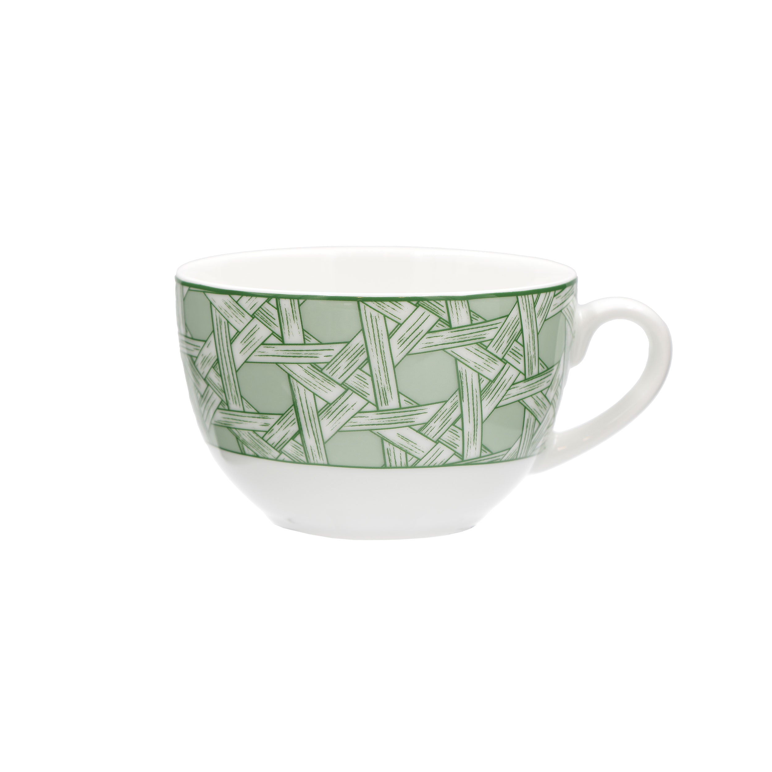 Set da 6, Tazza Colazione, Intrigo - Porcellana, 450 ml