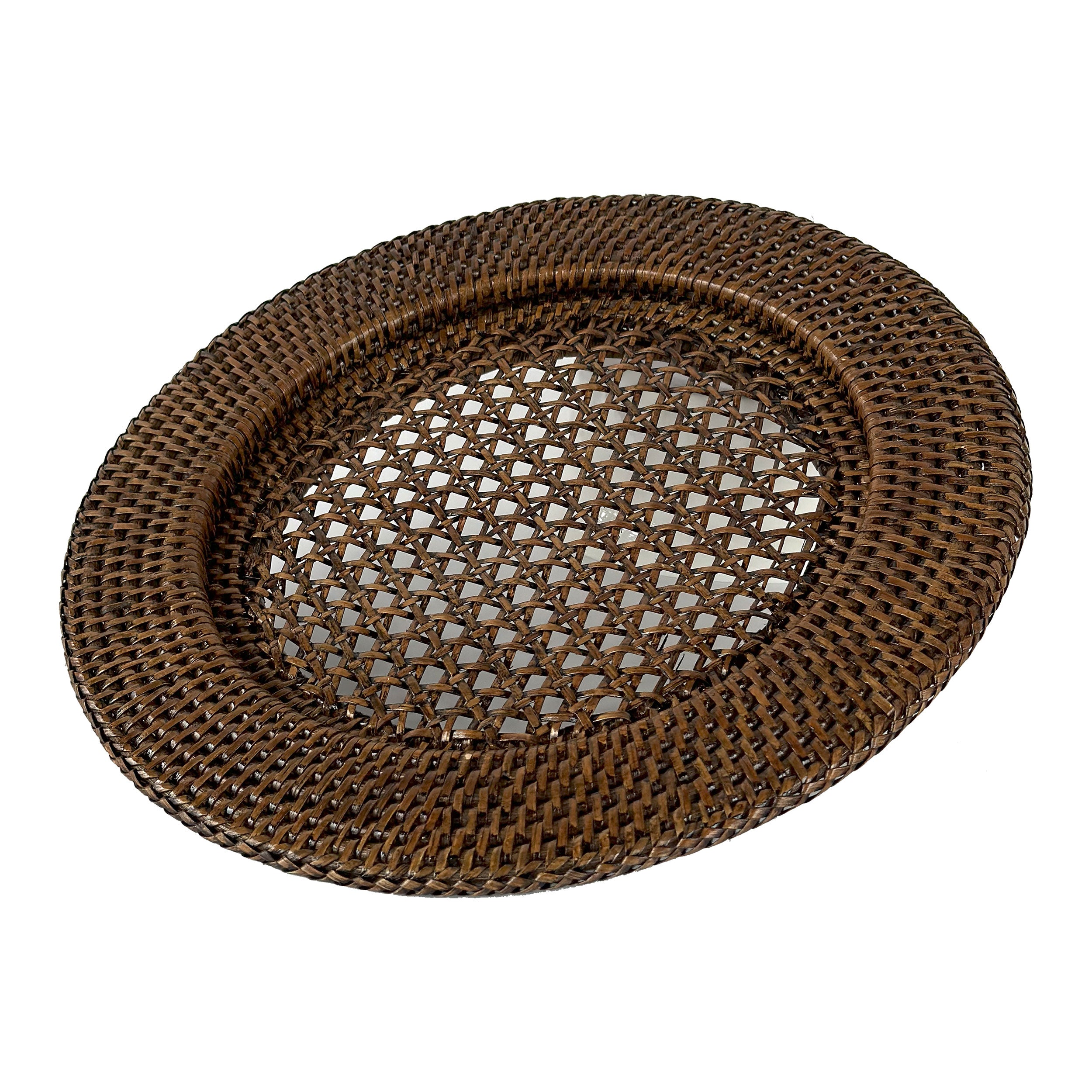 Sottopiatto Marrone, Botanio - Rattan, ⌀ 32 cm