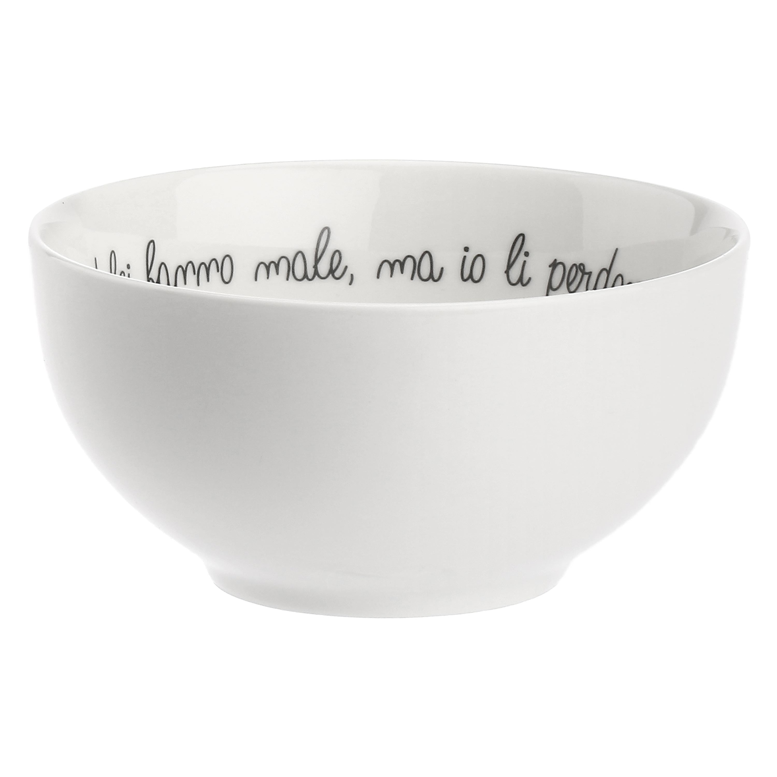 Cereal Bowl, Gli Onesti - Porcellana, ⌀ 14 cm