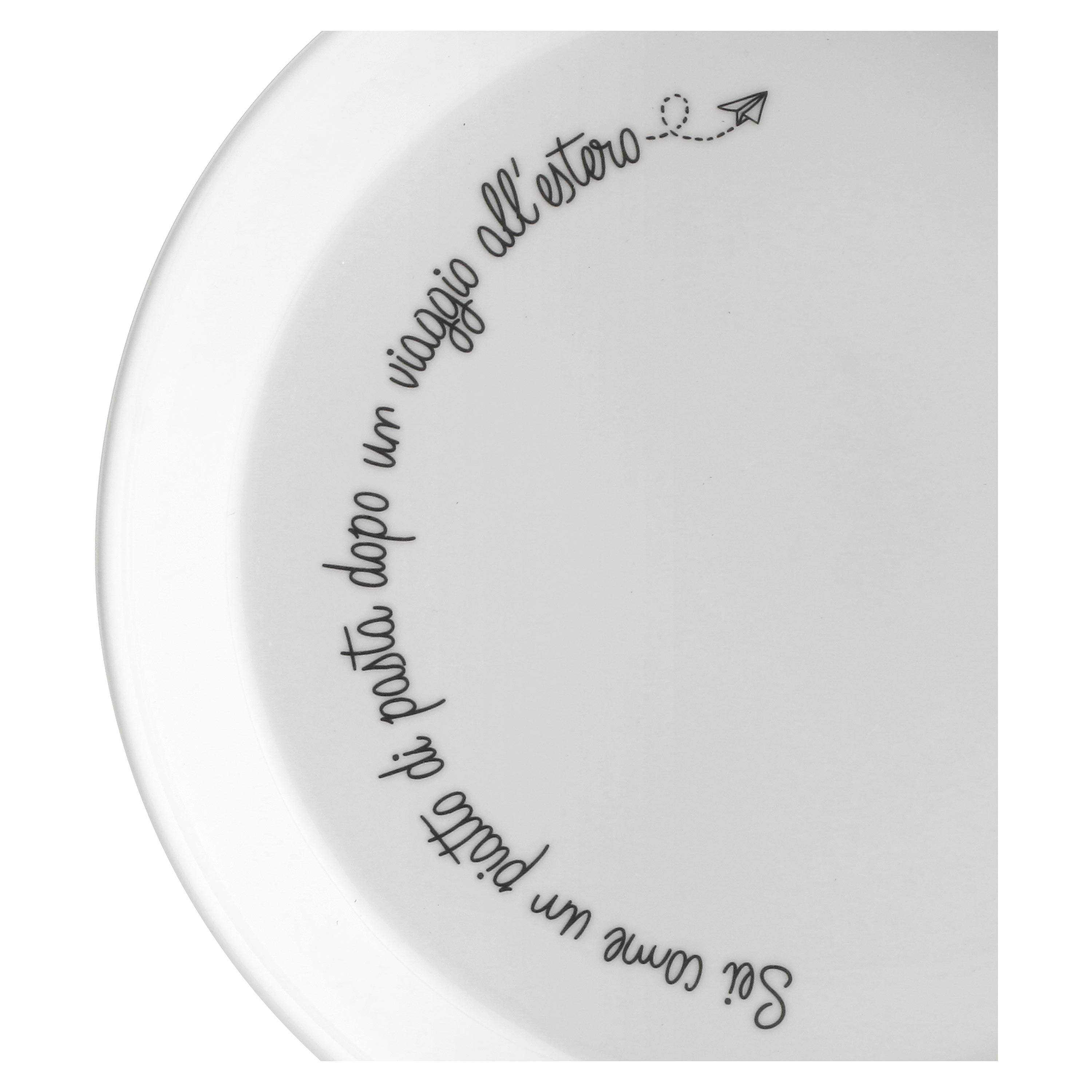 Deep Plate, Gli Onesti - Porcelain, ⌀ 21.5 cm
