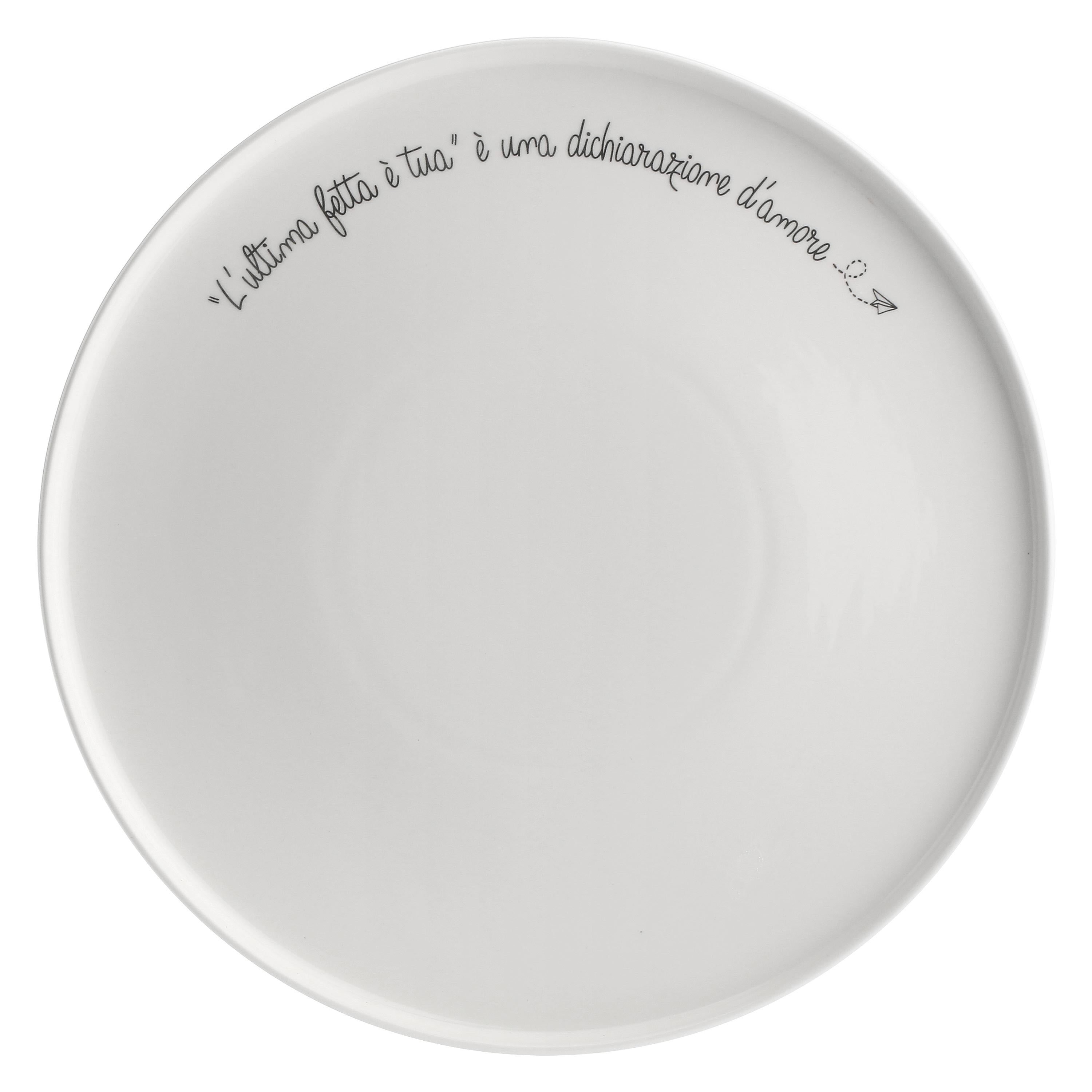 Piatto Pizza, Gli Onesti - Porcellana, ⌀ 32 cm
