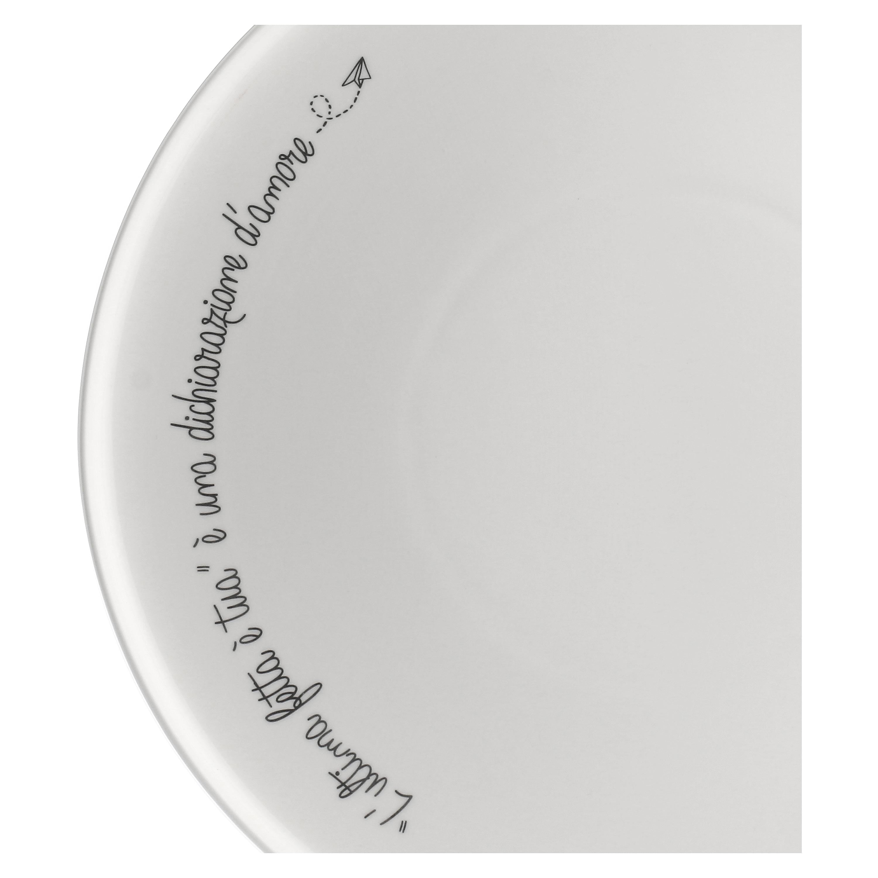Piatto Pizza, Gli Onesti - Porcellana, ⌀ 32 cm
